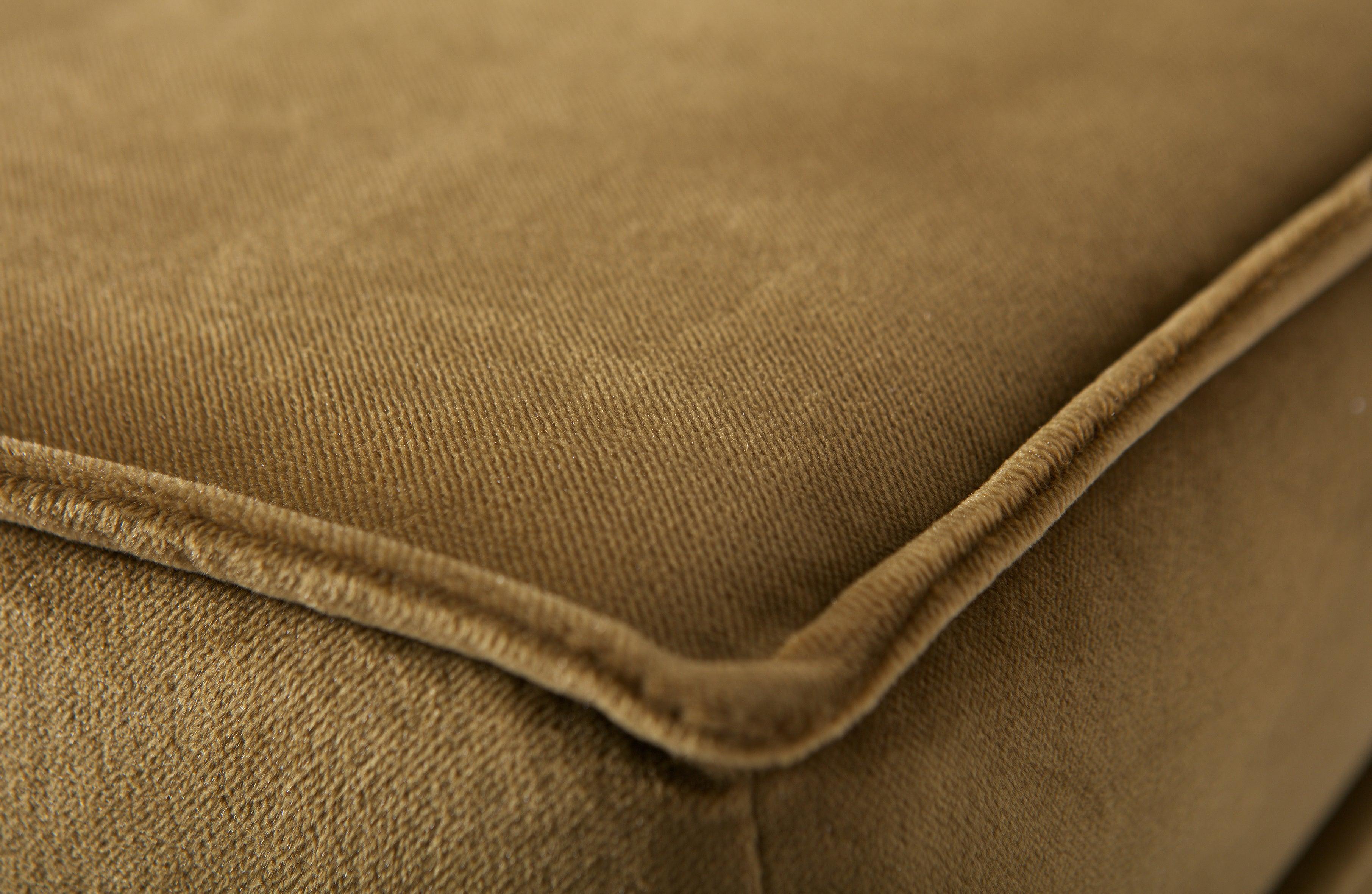 Podnóżek aksamitny RODEO miodowy Be Pure Eye on Design