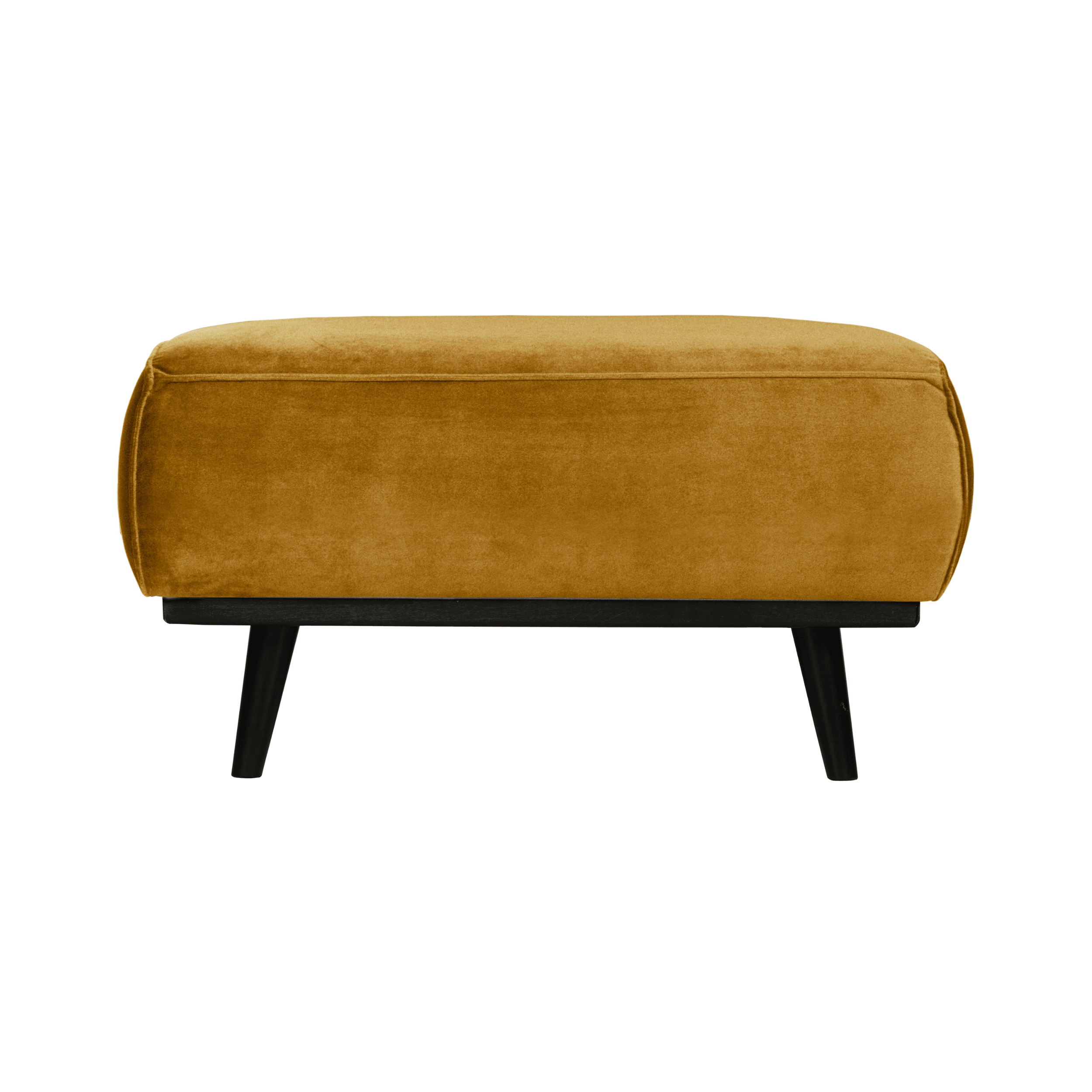 Podnóżek aksamitny STATEMENT miodowy Be Pure Eye on Design