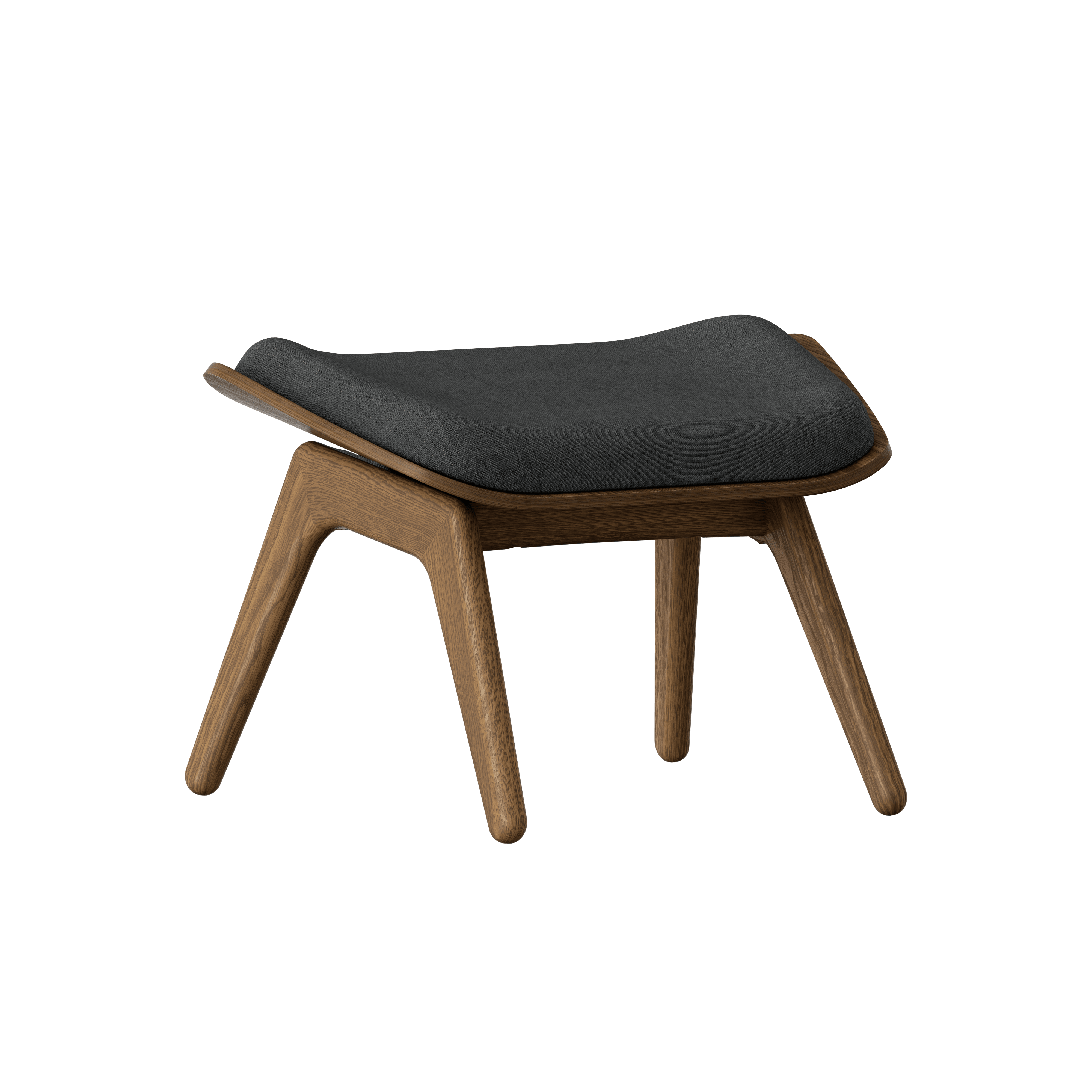 Podnóżek READER antracytowy z ciemnodębową podstawą UMAGE Eye on Design