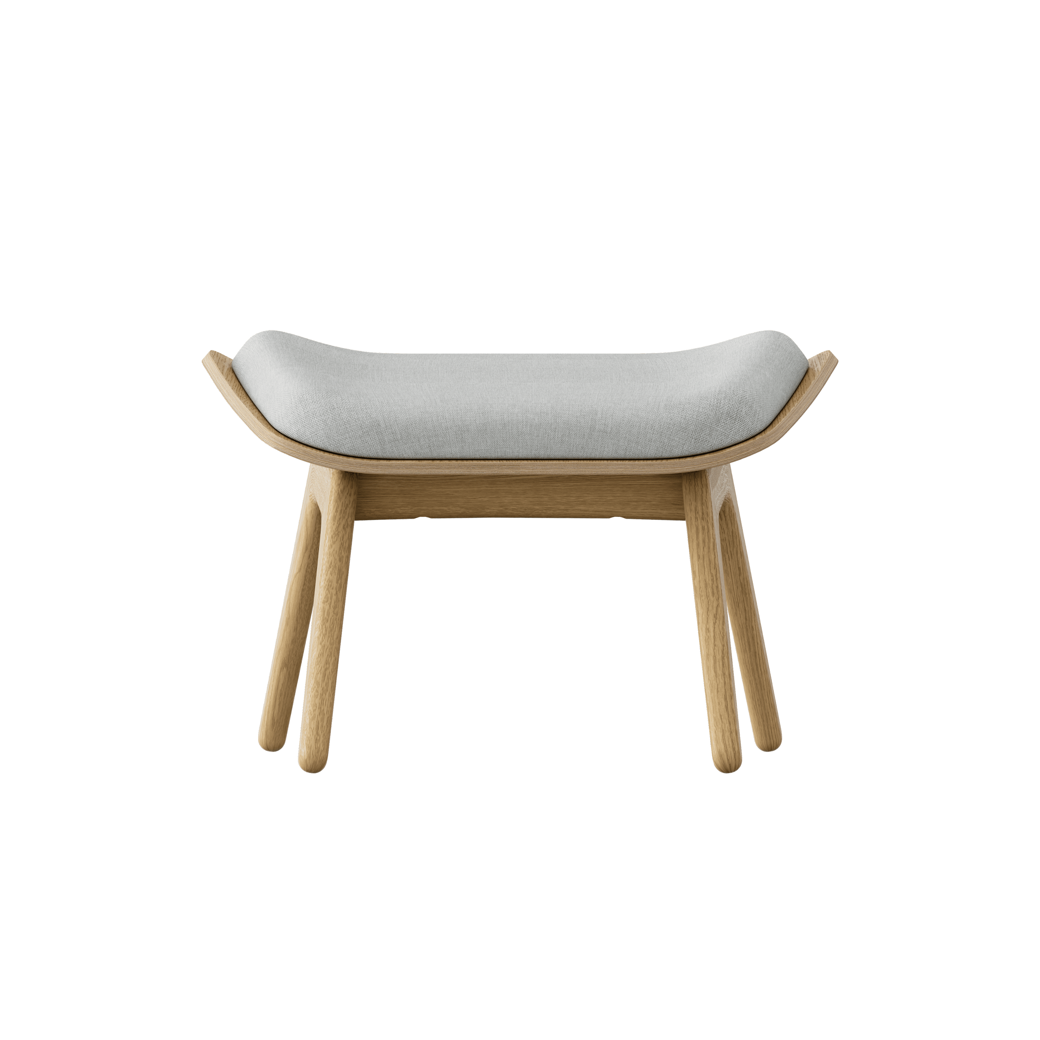 Podnóżek READER baby blue z dębową podstawą UMAGE Eye on Design