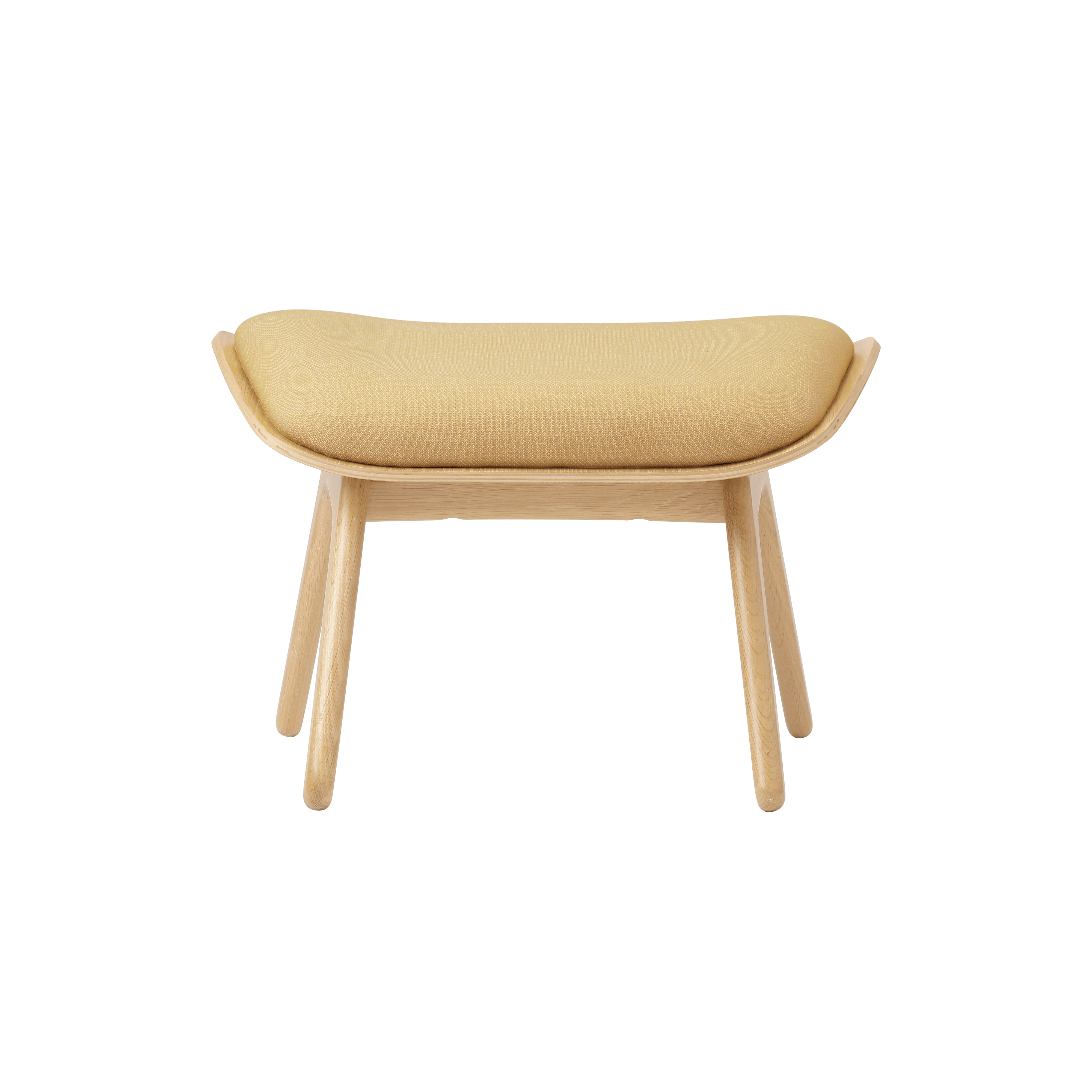 Podnóżek READER żółty z dębową podstawą UMAGE Eye on Design