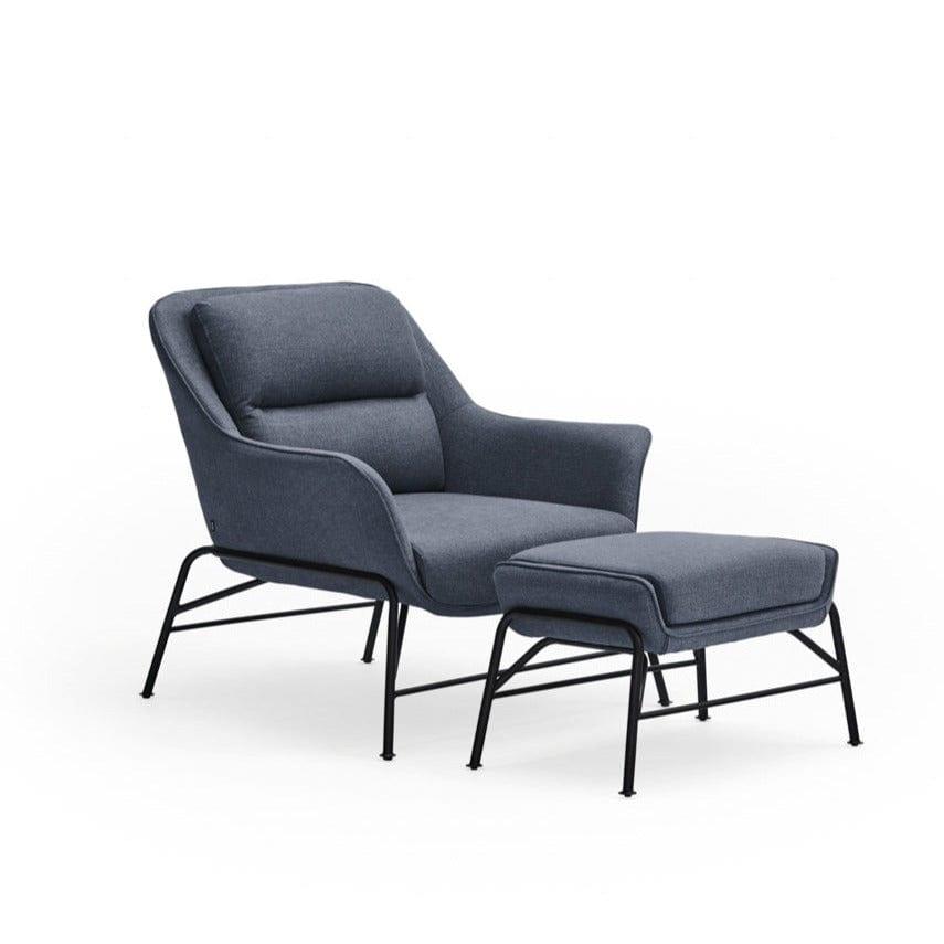 Podnóżek SADIRA niebieski Teulat Eye on Design