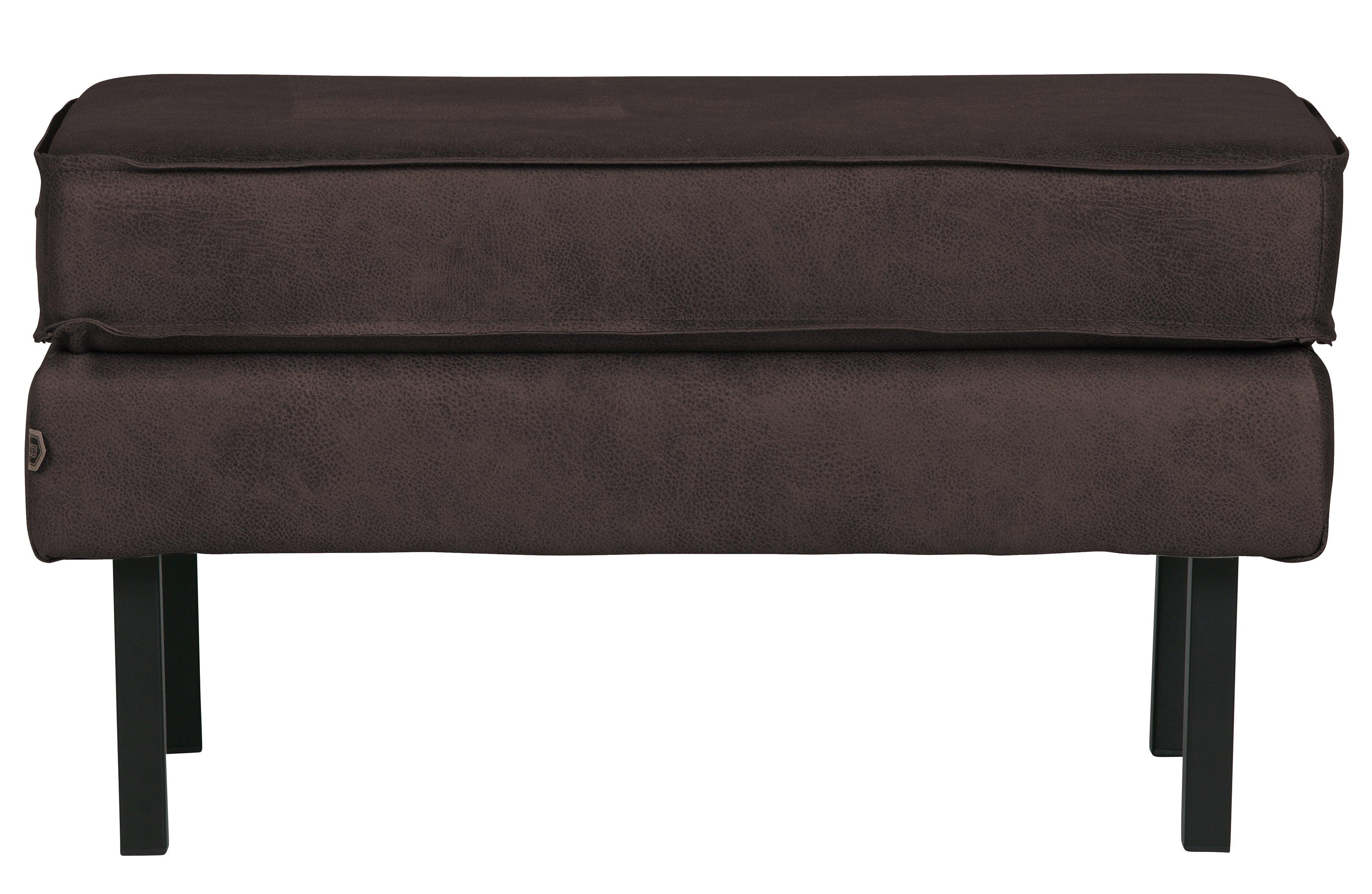 Podnóżek skórzany RODEO czarny Be Pure Eye on Design