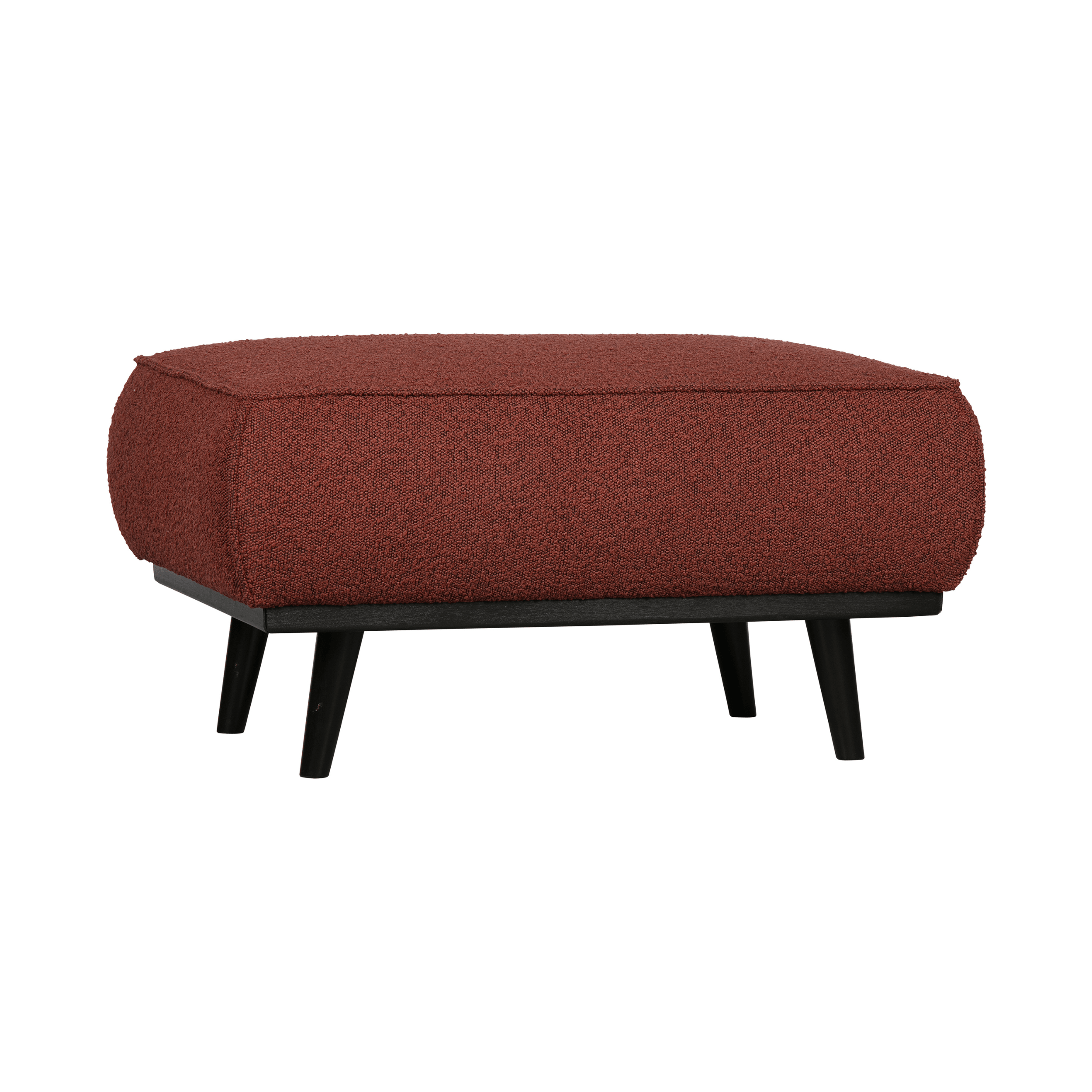 Podnóżek STATEMENT boucle kasztanowy Be Pure Eye on Design