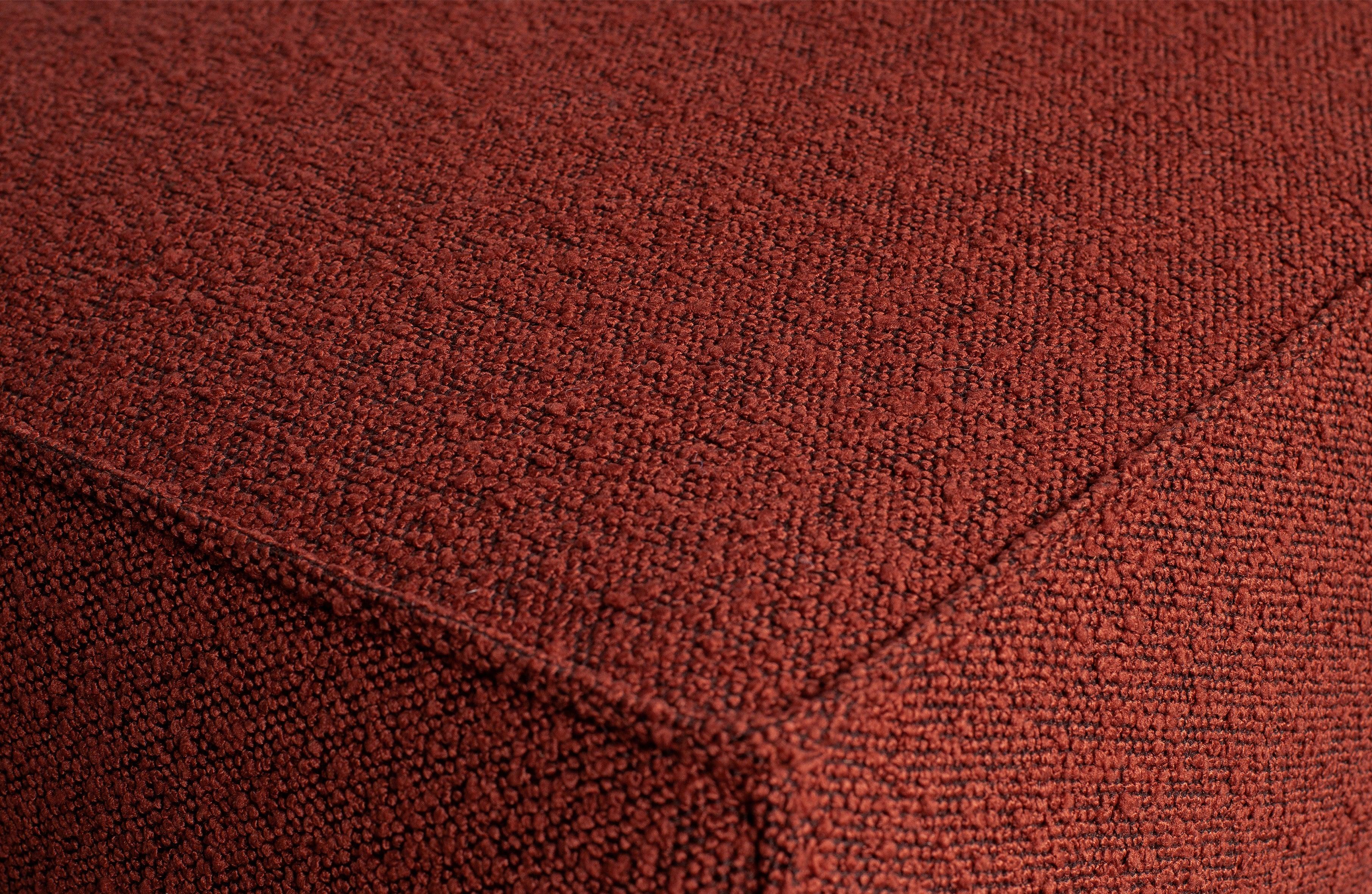 Podnóżek STATEMENT boucle kasztanowy Be Pure Eye on Design