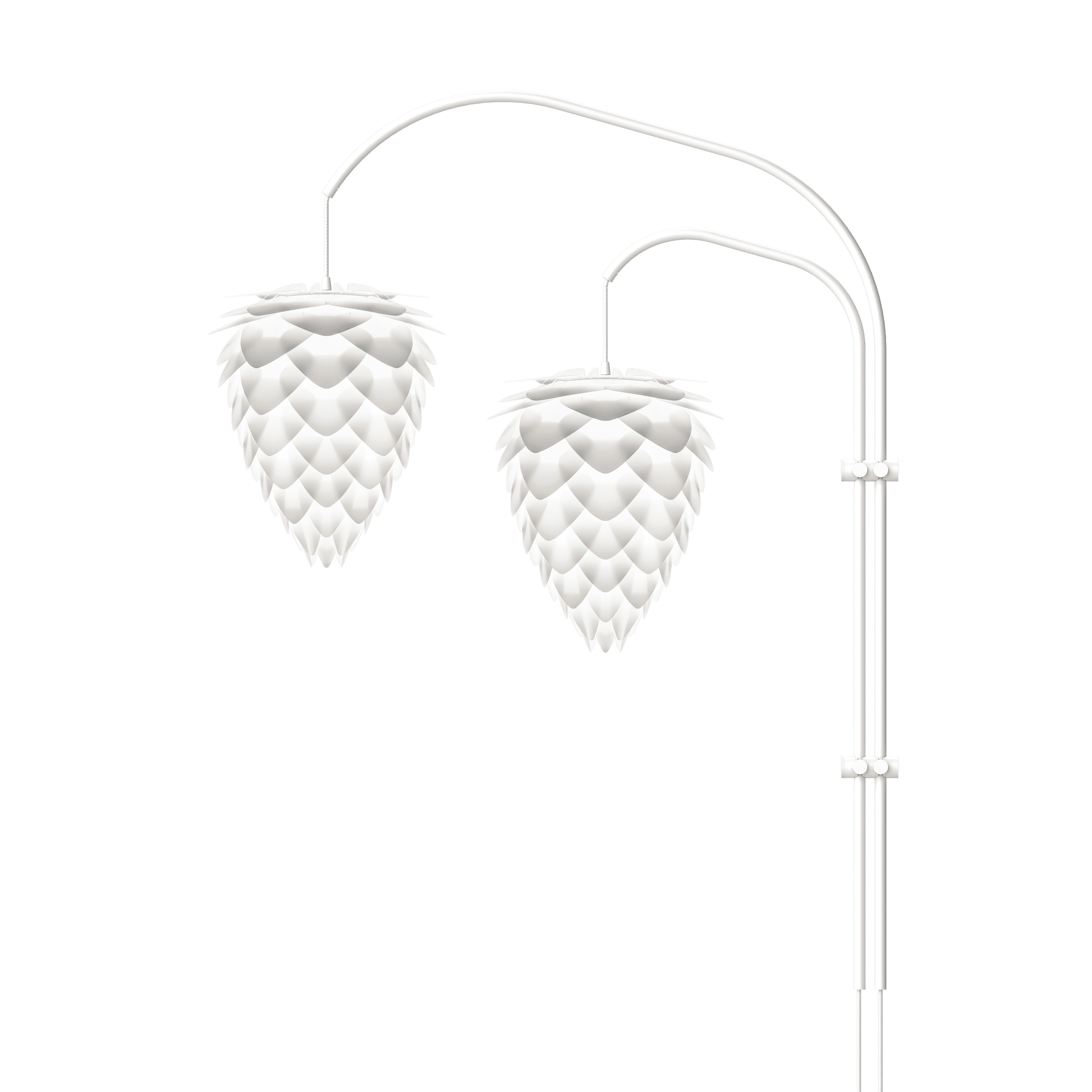 Podstawa lampy ściennej WILLOW DOUBLE biały UMAGE Eye on Design