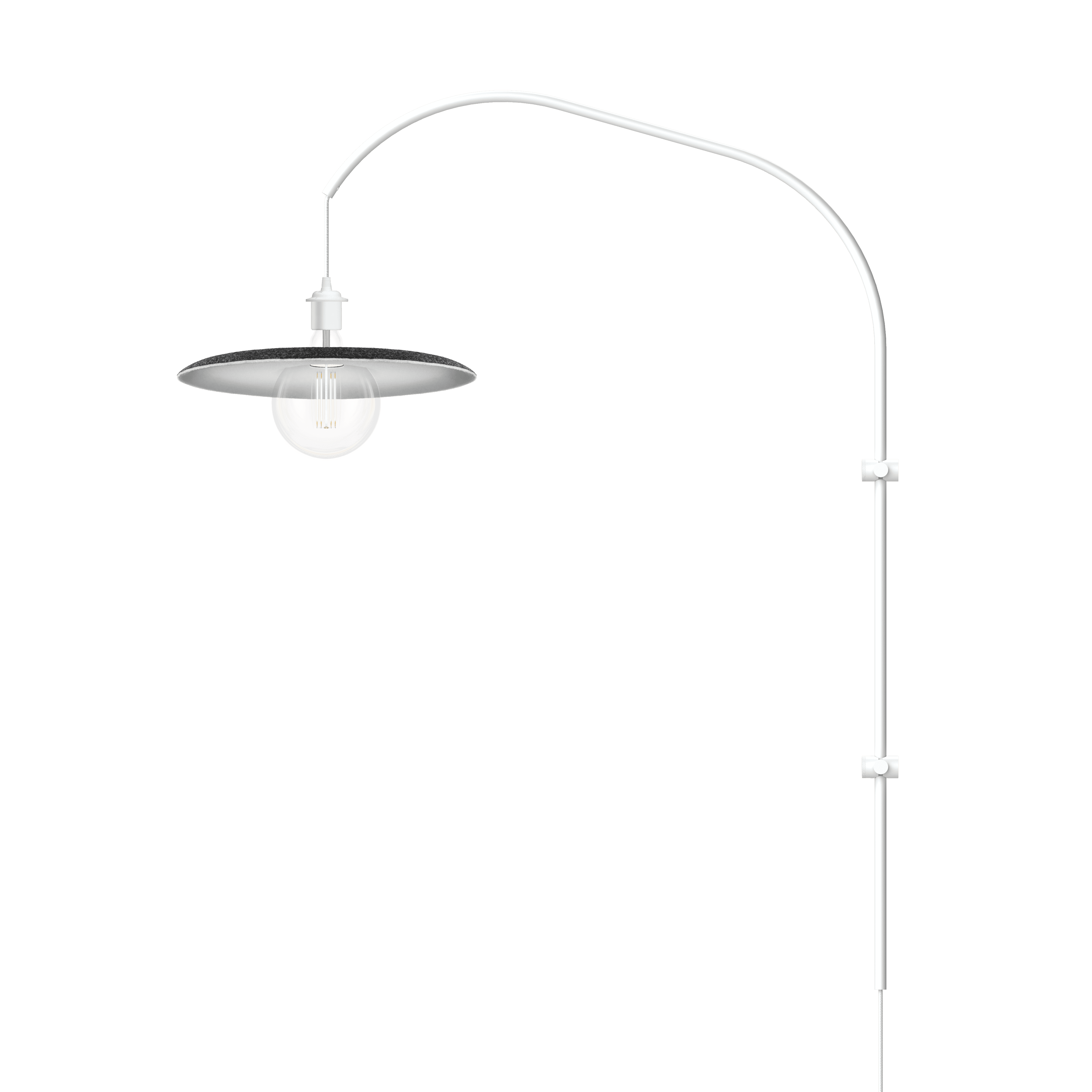 Podstawa lampy ściennej WILLOW SINGLE biały UMAGE Eye on Design