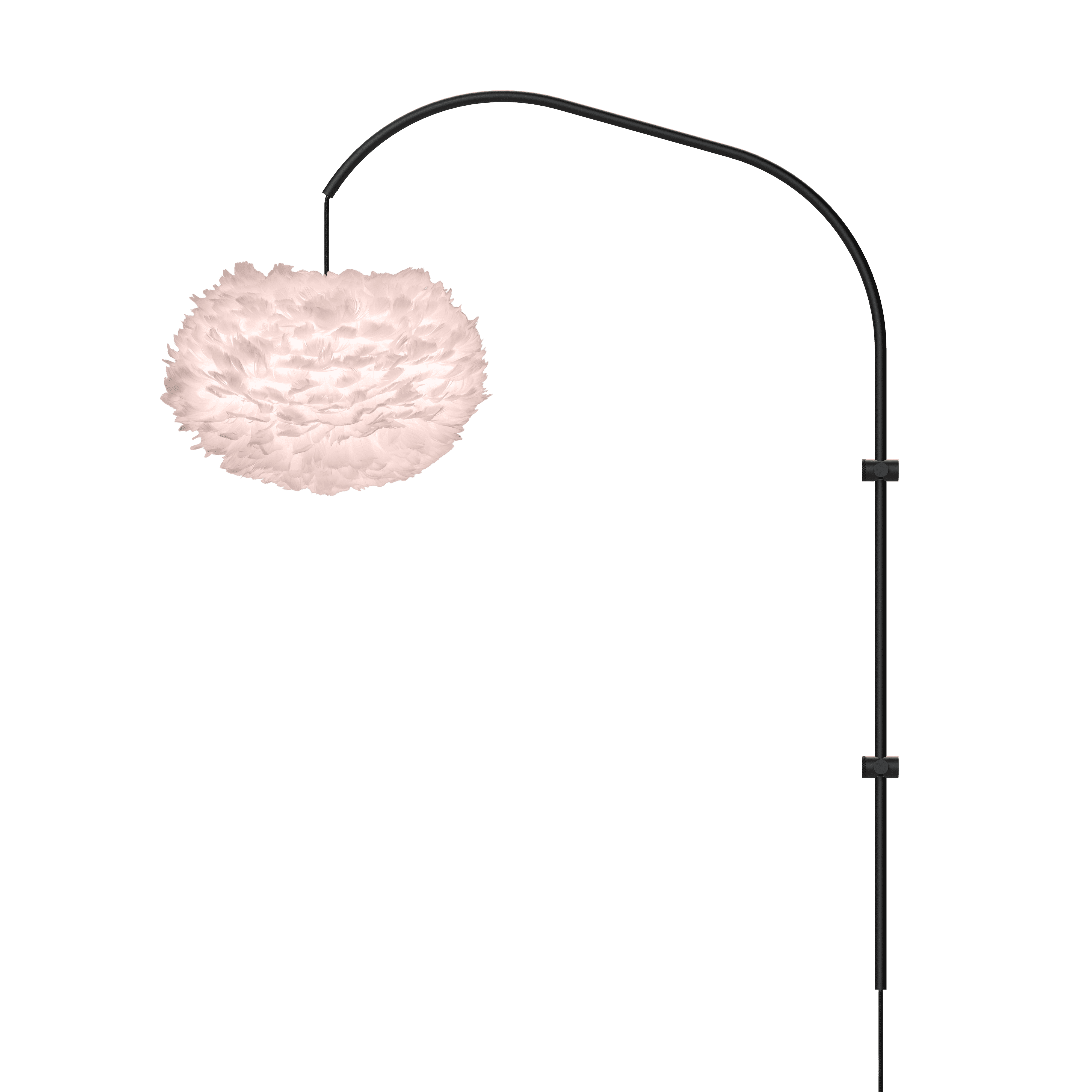 Podstawa lampy ściennej WILLOW SINGLE czarny – Umage