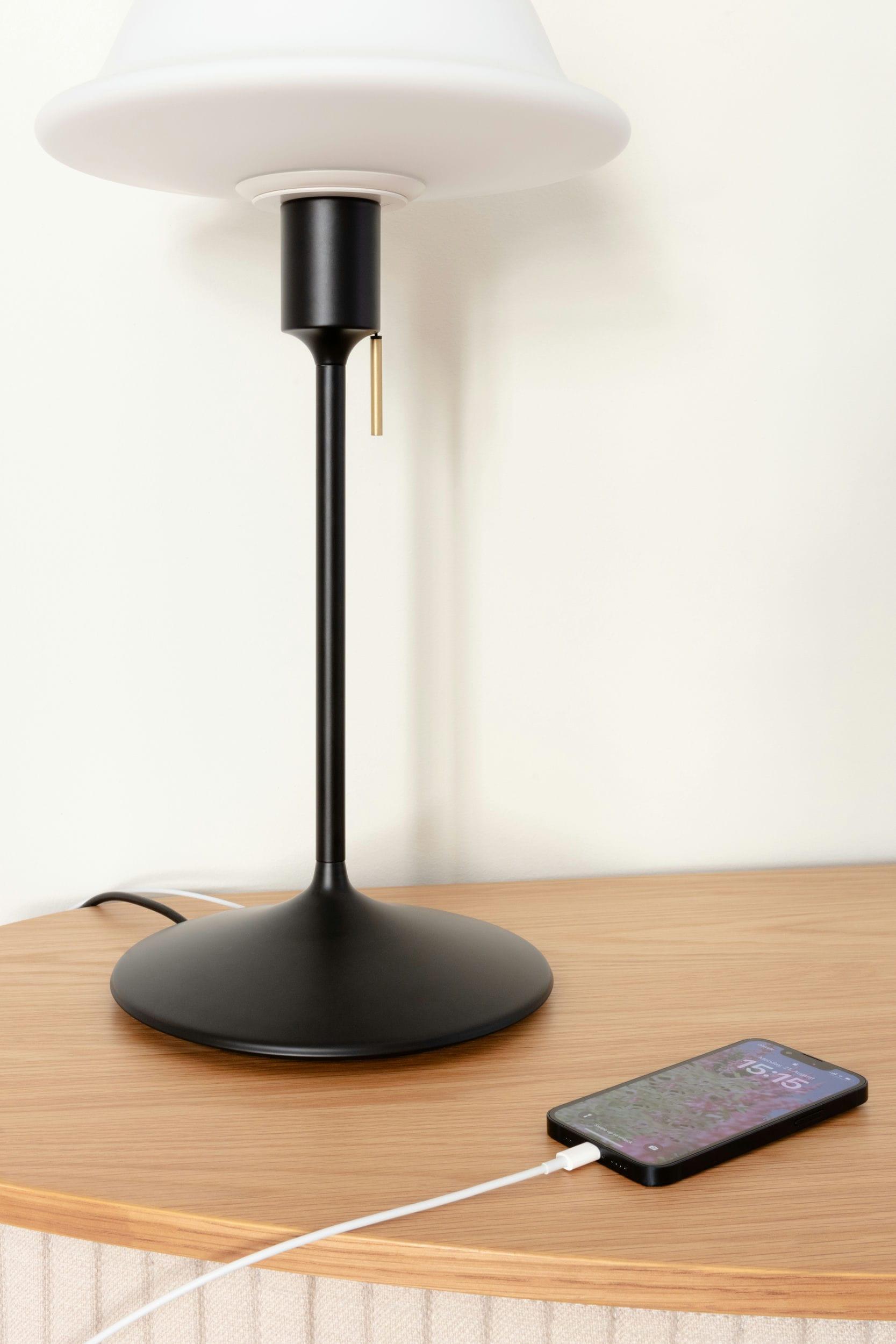 Podstawa lampy stołowej SANTE TABLE srebrny – mosiądz, Umage