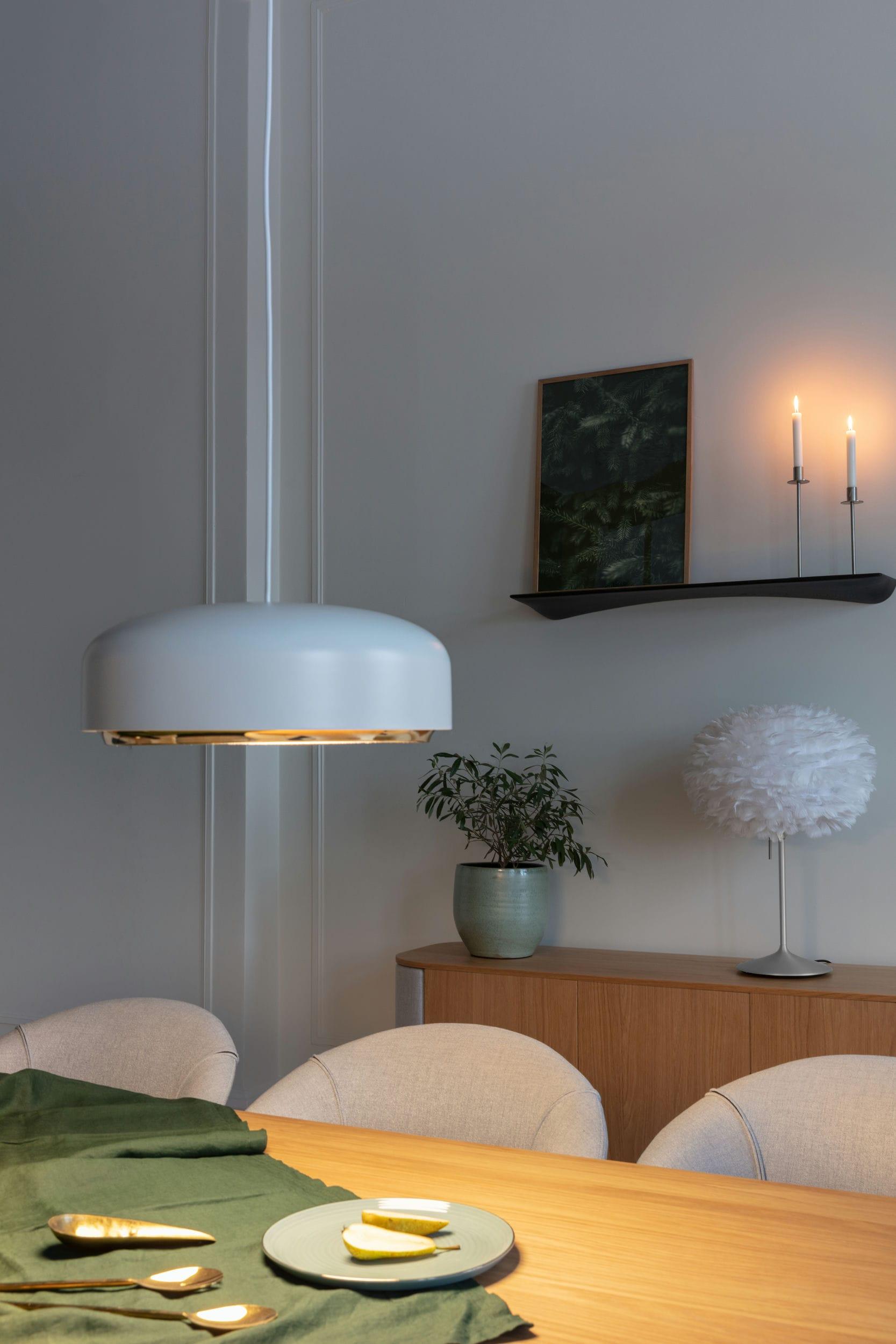 Podstawa lampy stołowej SANTE TABLE srebrny, marka Umage