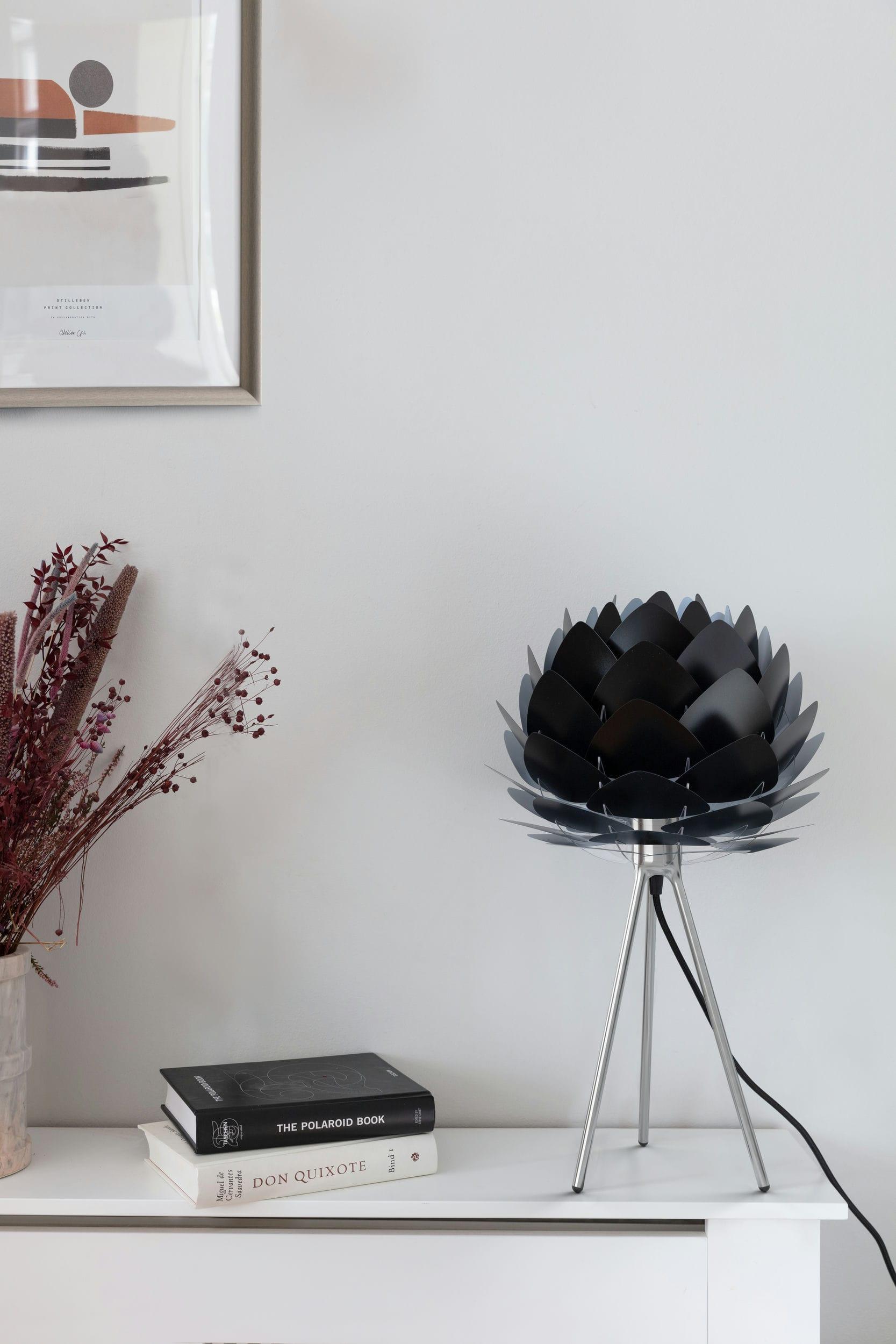 Podstawa lampy stołowej TRIPOD TABLE srebrny trójnóg, marka Umage