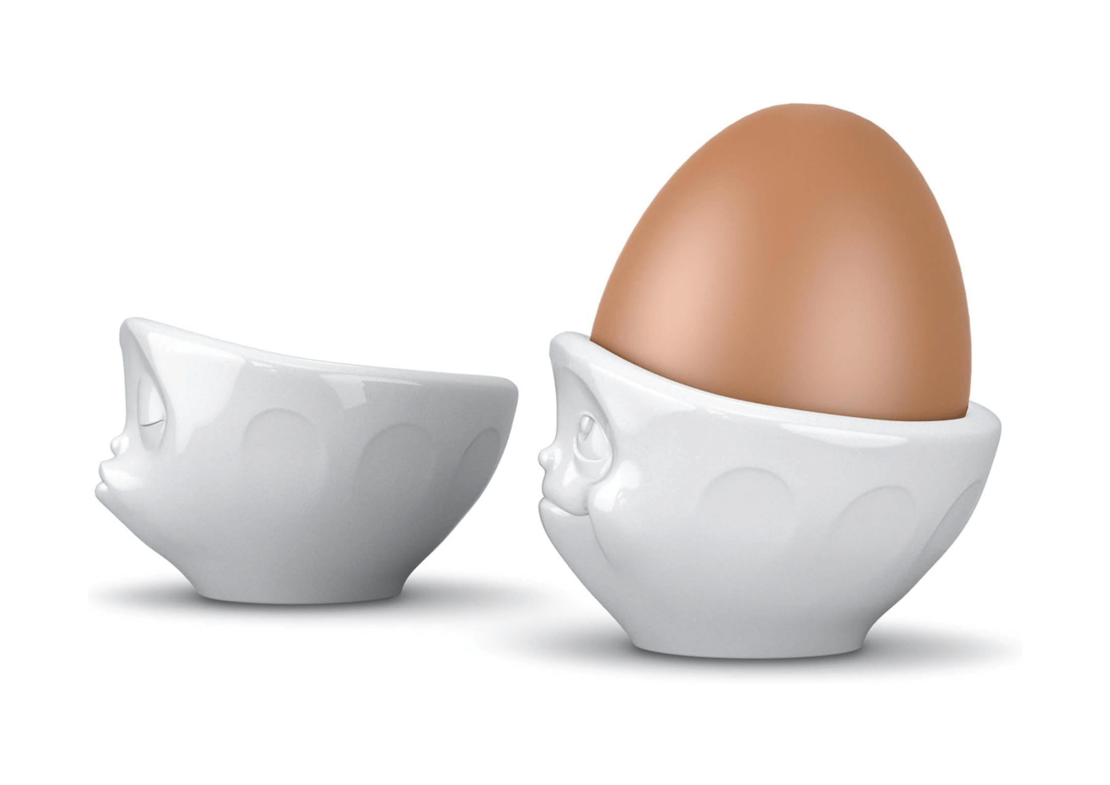 Podstawki do jajek KISSING & DREAMY biały 58products Eye on Design