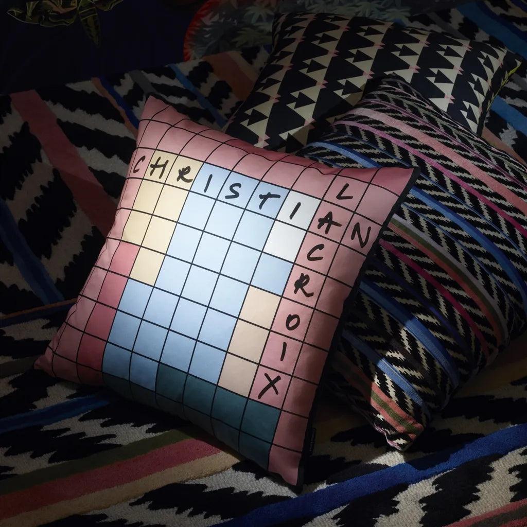 Poduszka dwustronna GEMS MIX AGATE bawełniana satyna Christian Lacroix Eye on Design