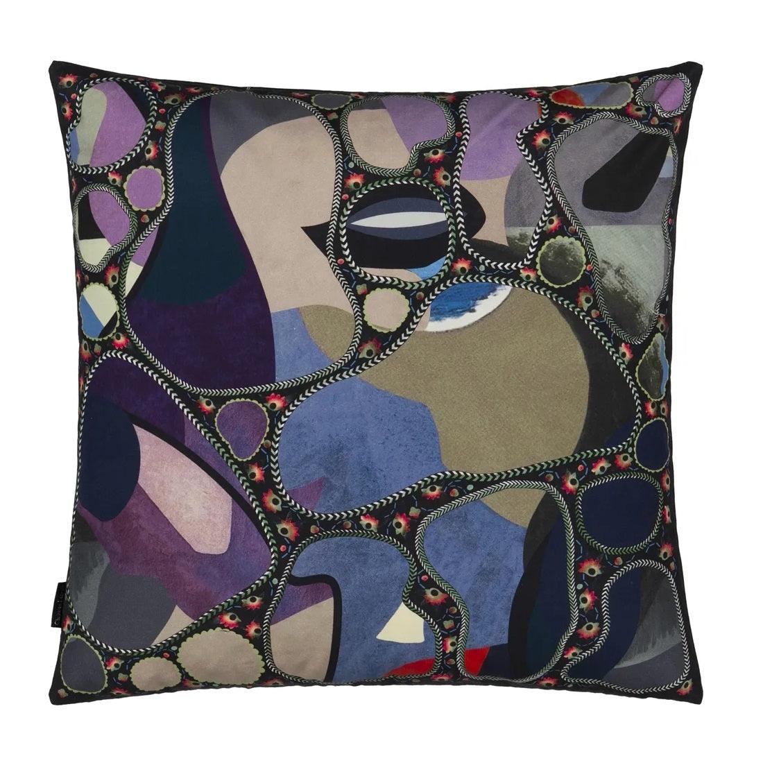 Poduszka dwustronna GEMS MIX AGATE bawełniana satyna Christian Lacroix Eye on Design