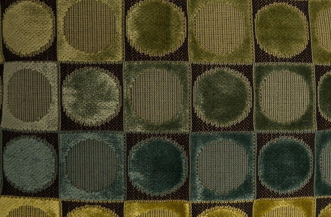 Poduszka OTTAVA zielona/niebieska Dutchbone Eye on Design