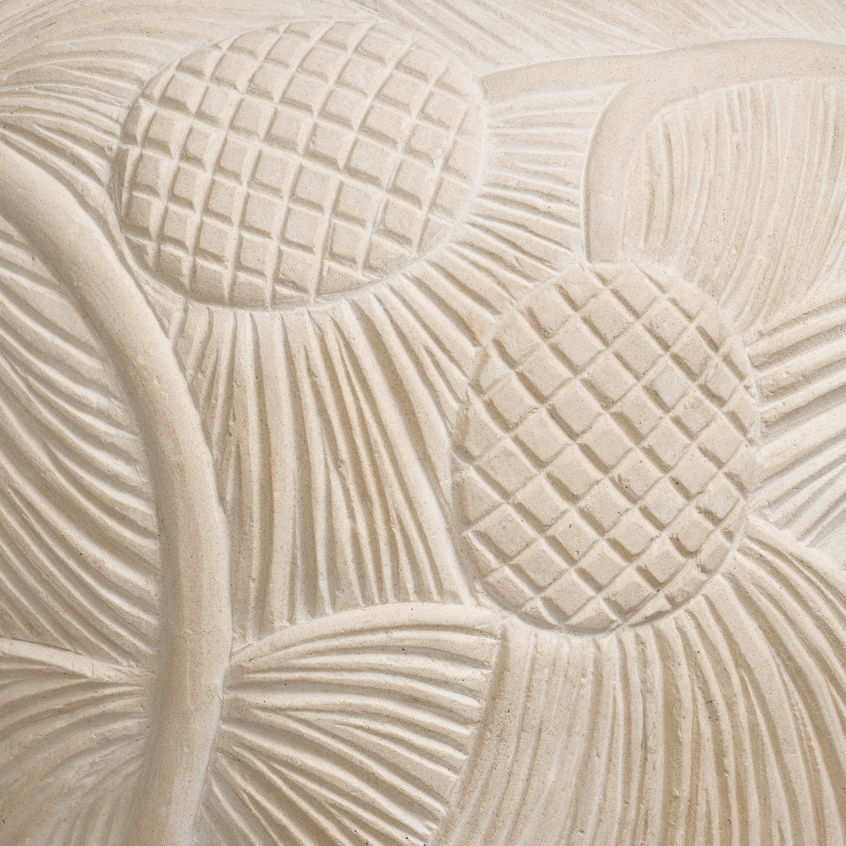 YASMINE Cream Outdoor Planter