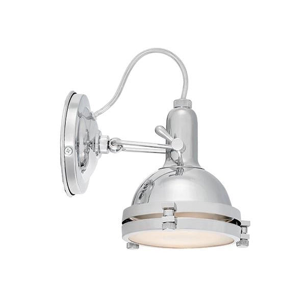 Wandleuchte NAUTILIUS chrom