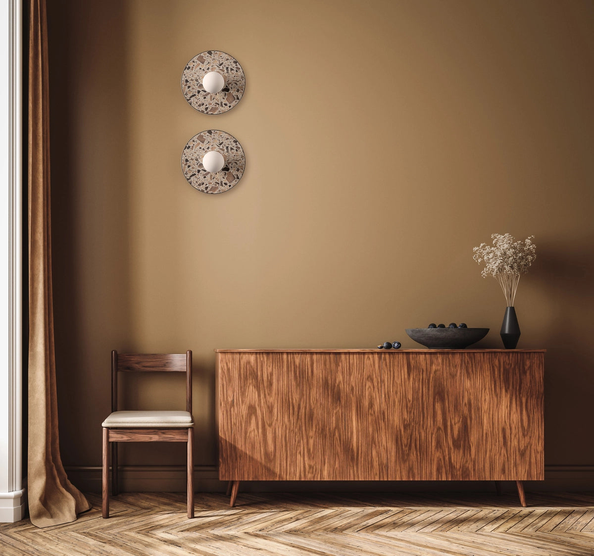 Wandlamp LEGRA crème