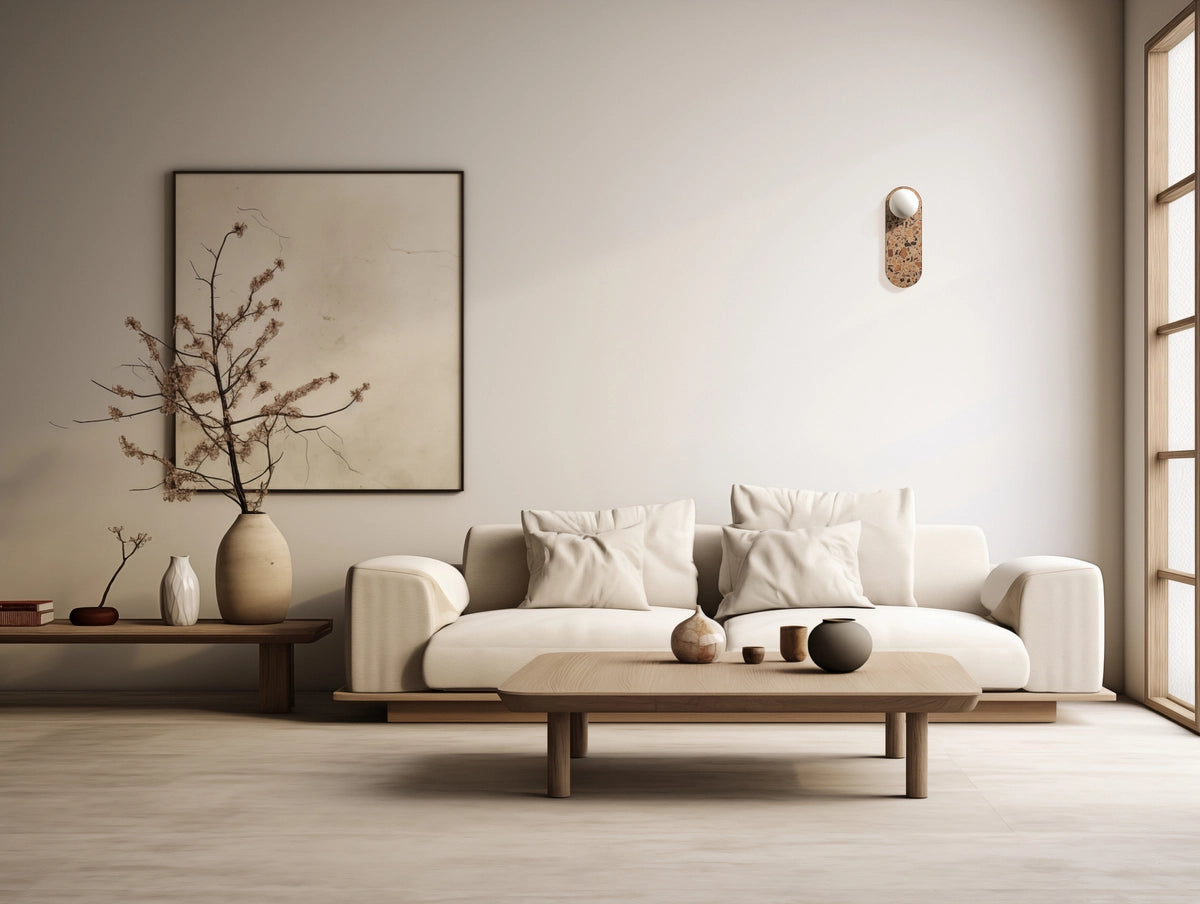 Oval wall lamp LEGRA sage