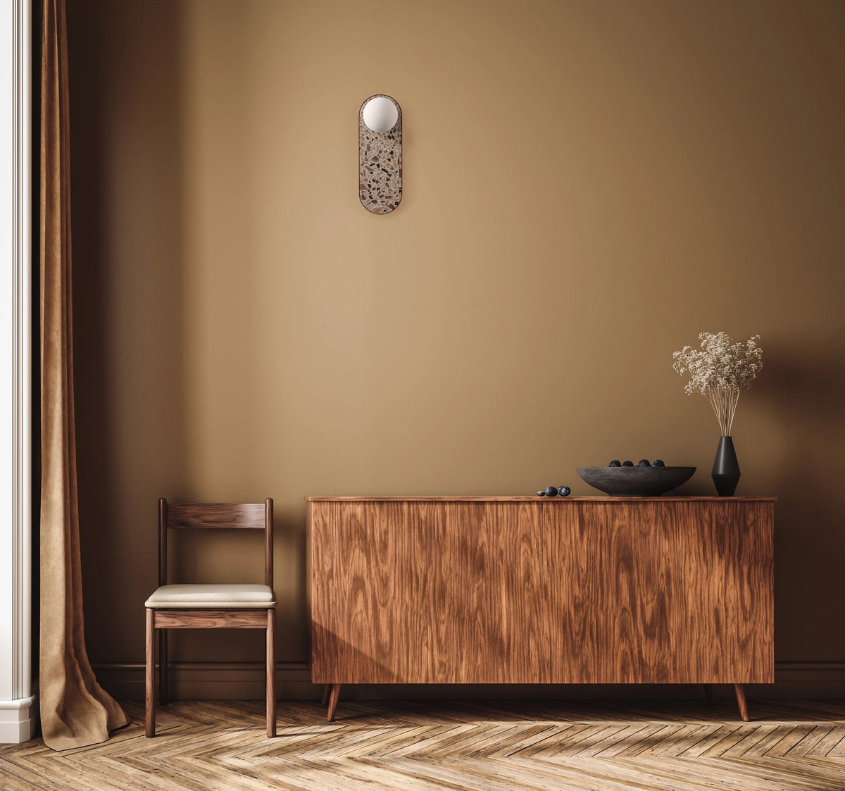 Wandlamp ovaal LEGRA baksteen