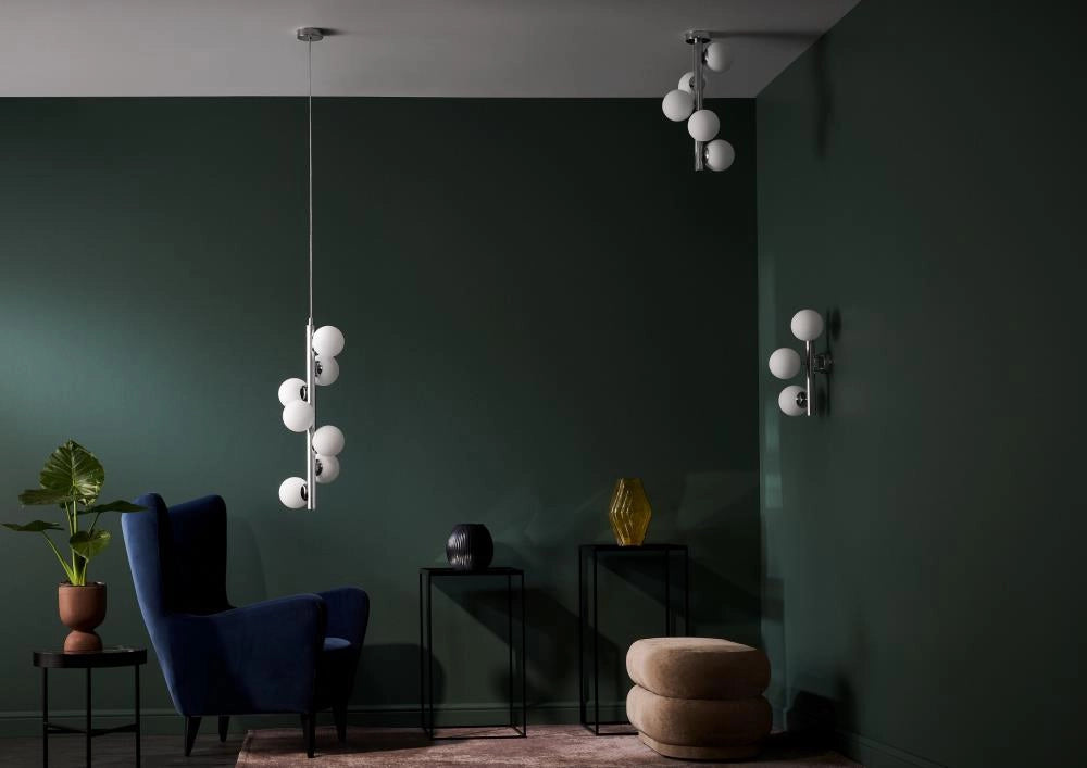 Hanglamp CUMULUS VERTICAAL chroom