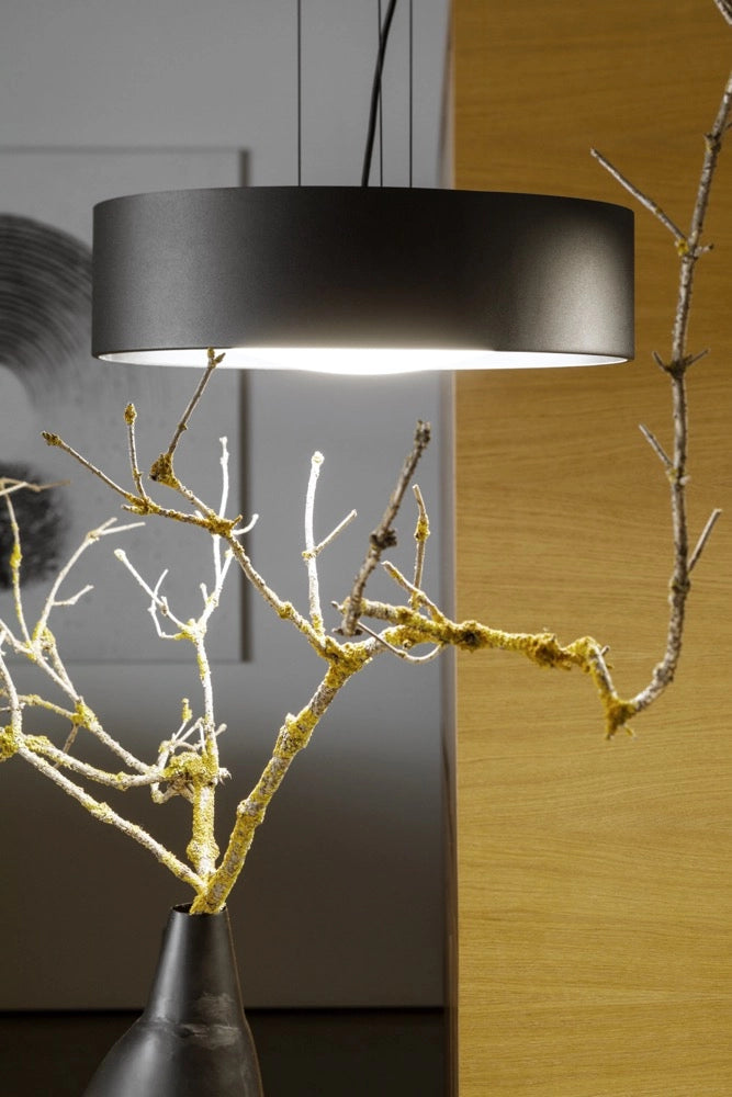 Hanglamp VERO zwart met zwarte binnenkant