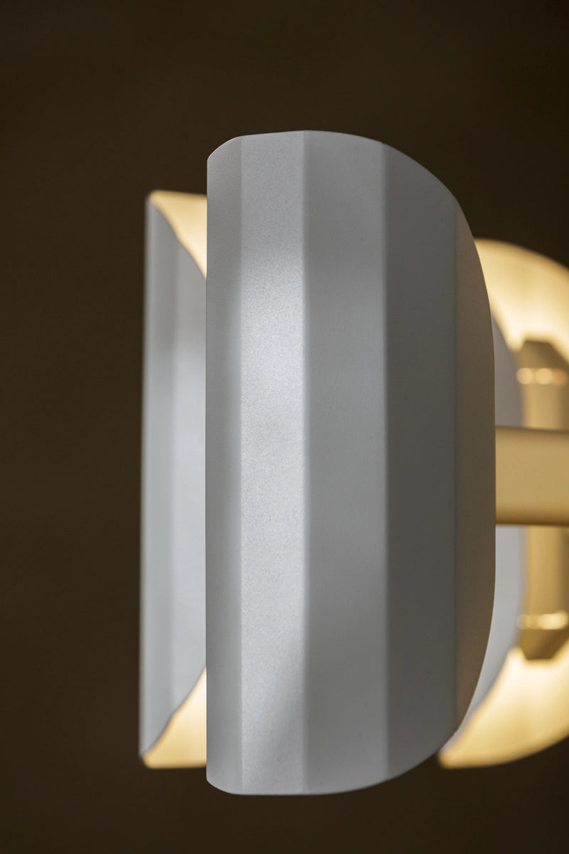 Witte meerarmige hanglamp APOLIN