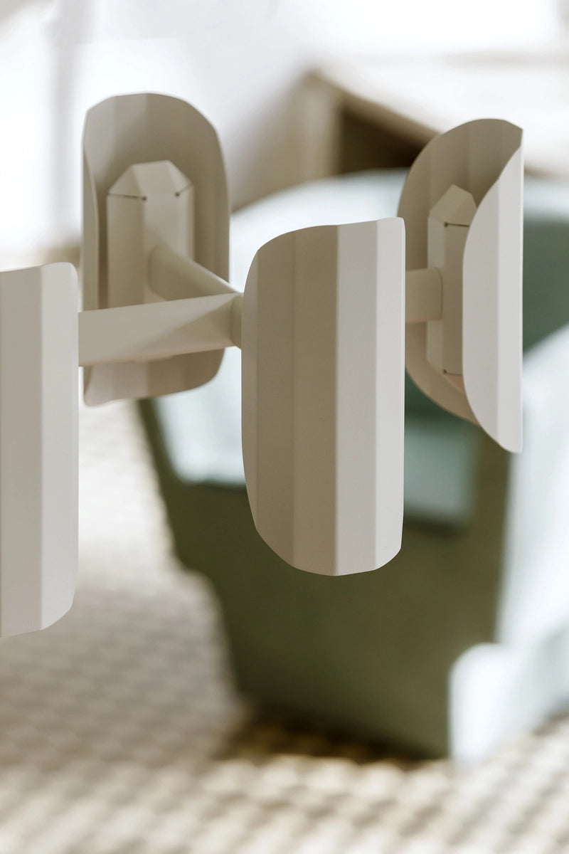 Witte meerarmige hanglamp APOLIN