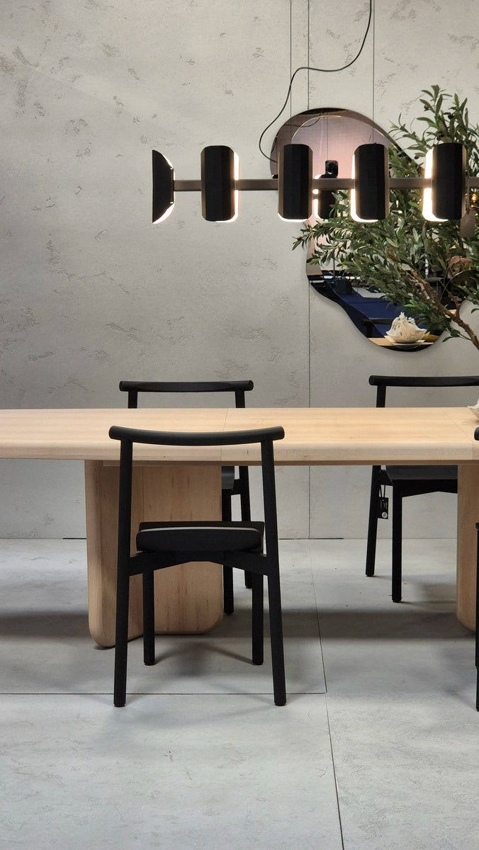 APOLIN black multi-armed pendant lamp