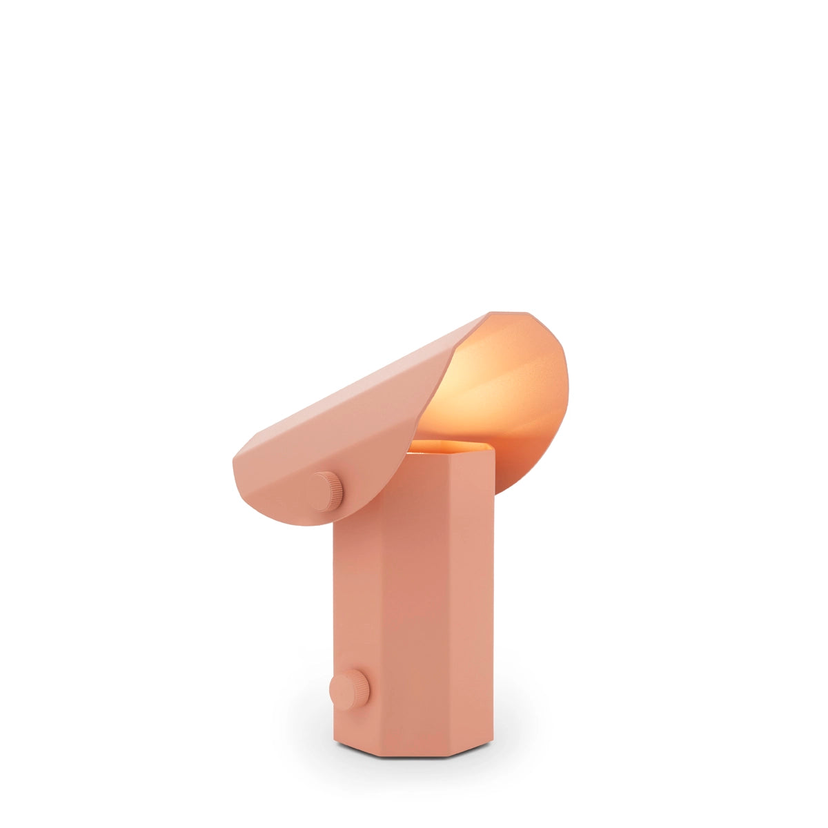 Tragbare Lampe APOLIN gebrochenes Rosa