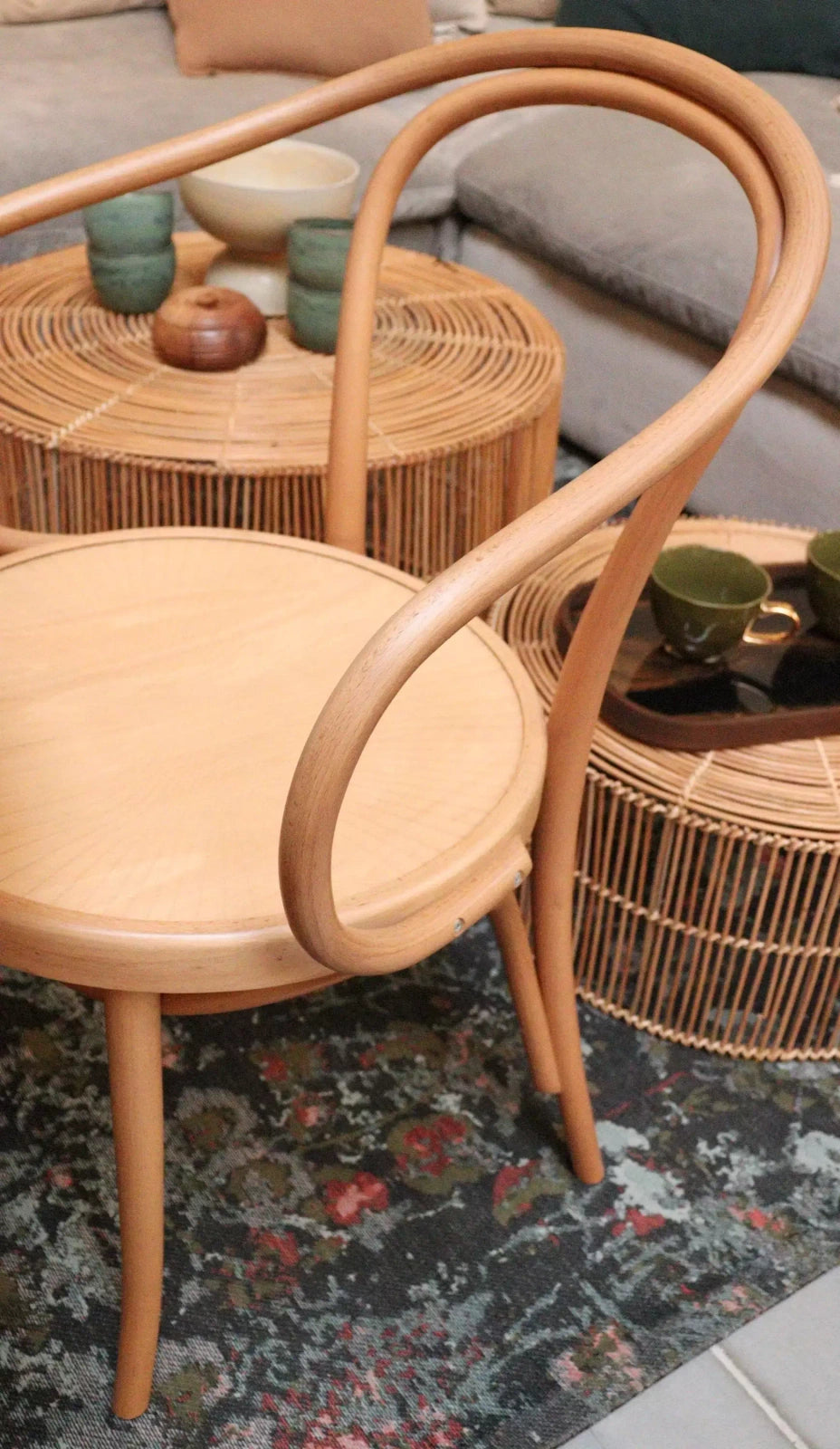 Fauteuil B-9 van beukenhout