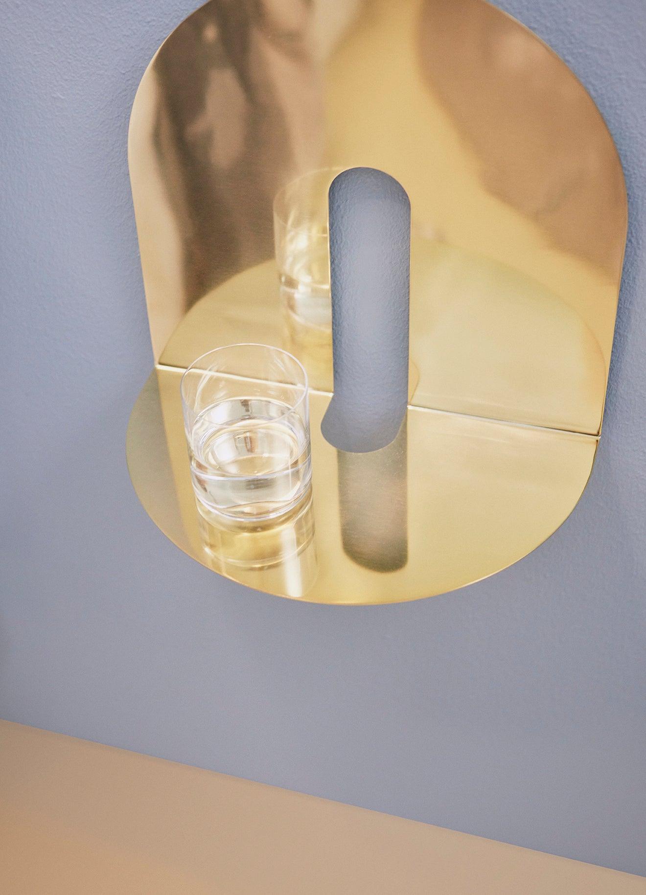 Półka CASTELLUM złoty AYTM Eye on Design