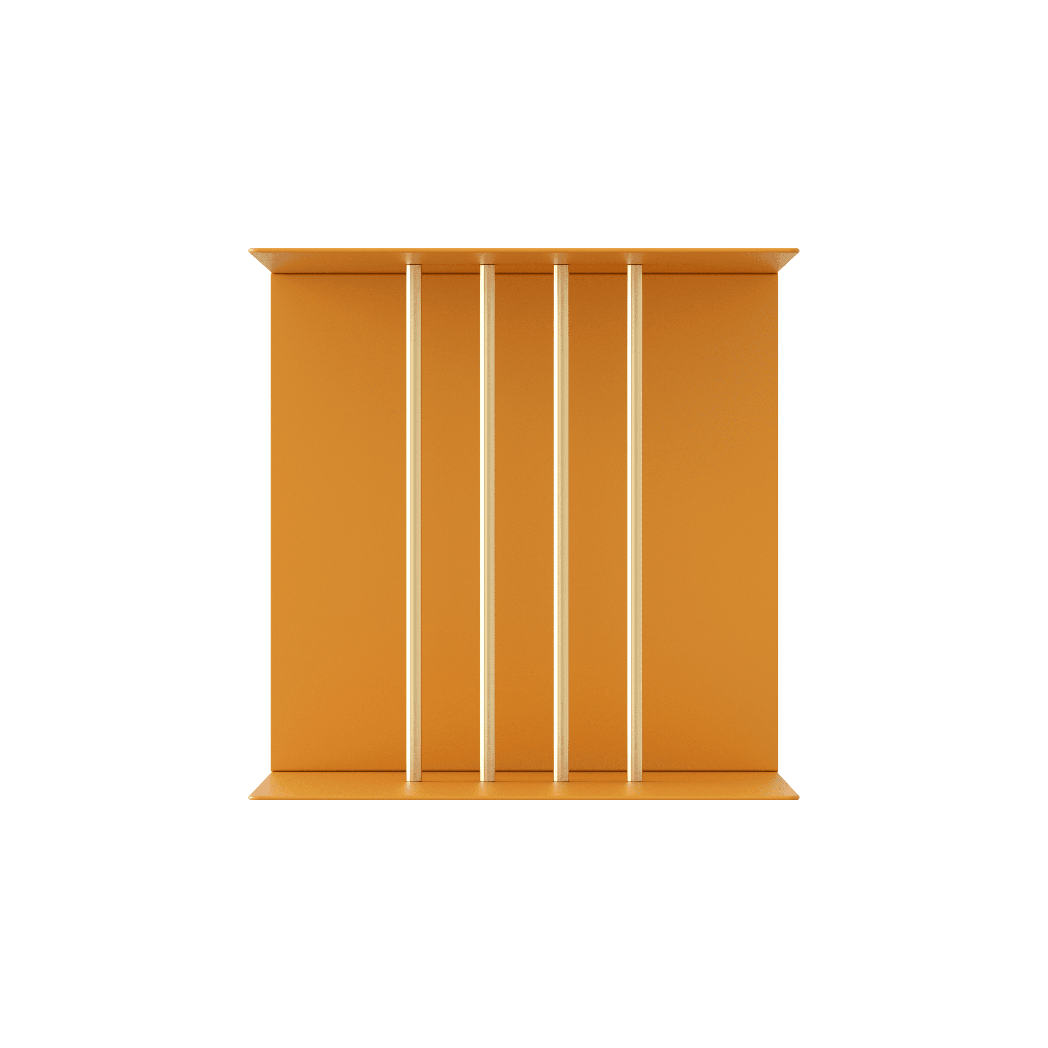 Półka TEASER szafranowy ze złotym UMAGE Eye on Design