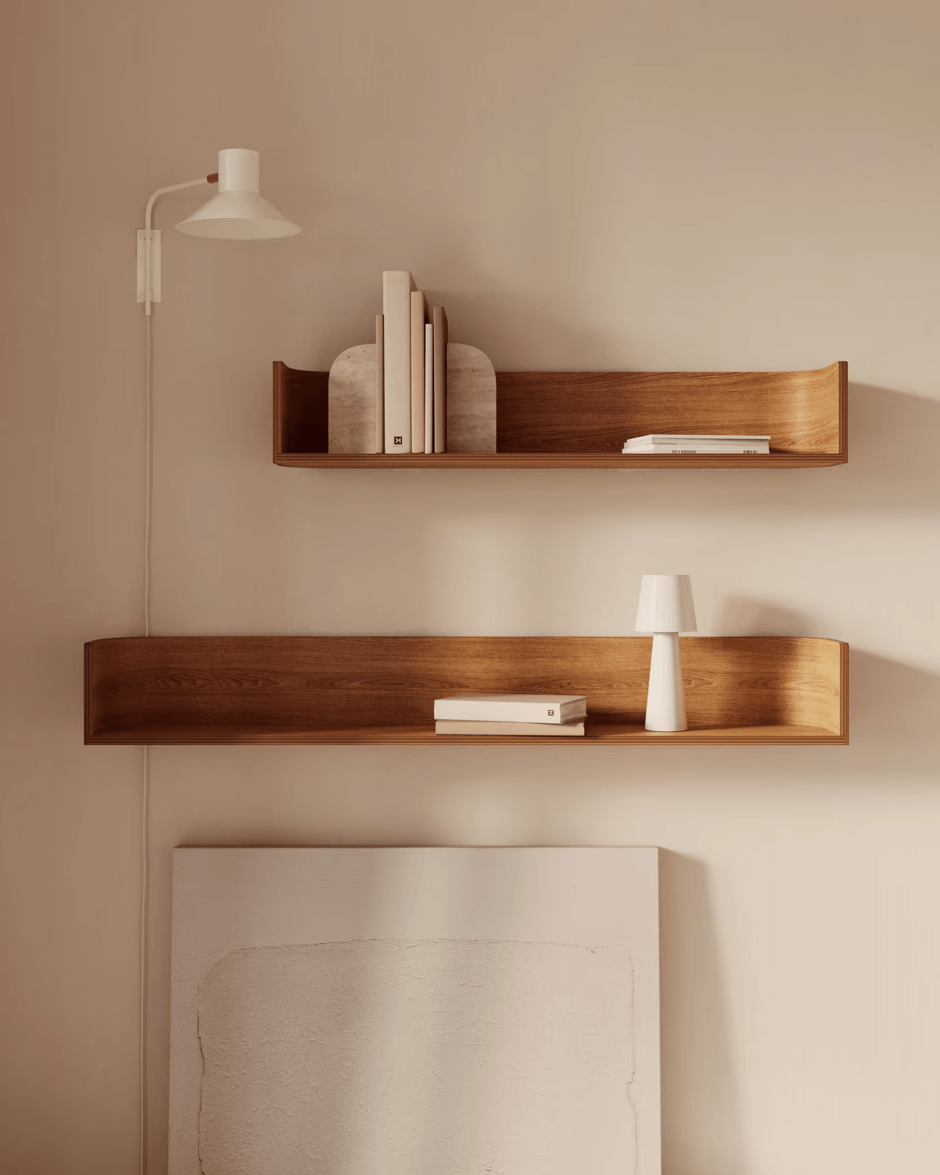 Półka wisząca OCTAVIA drewniany La Forma Eye on Design