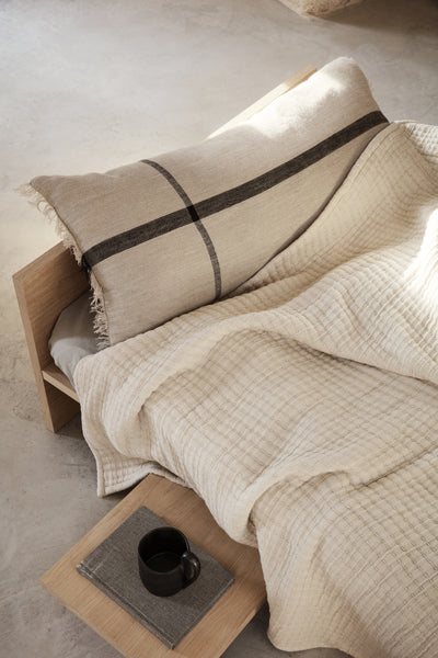 Sofa KONA drewno dębowe – szkło