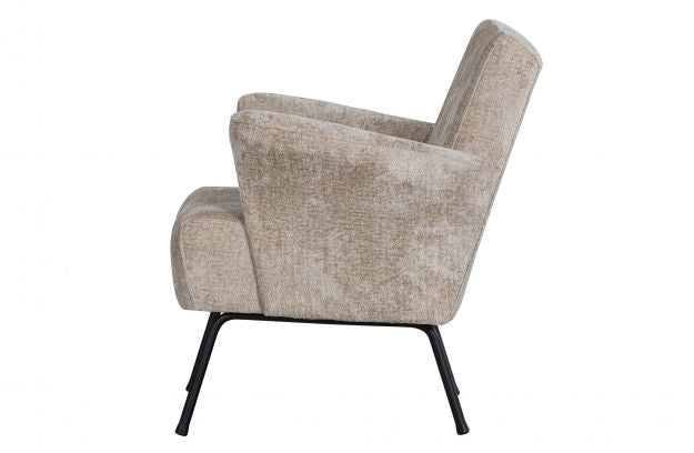 Muse beige armchair