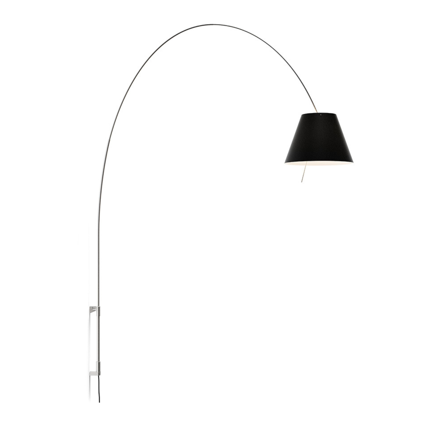 Wall lamp with arm LADY COSTANZA black