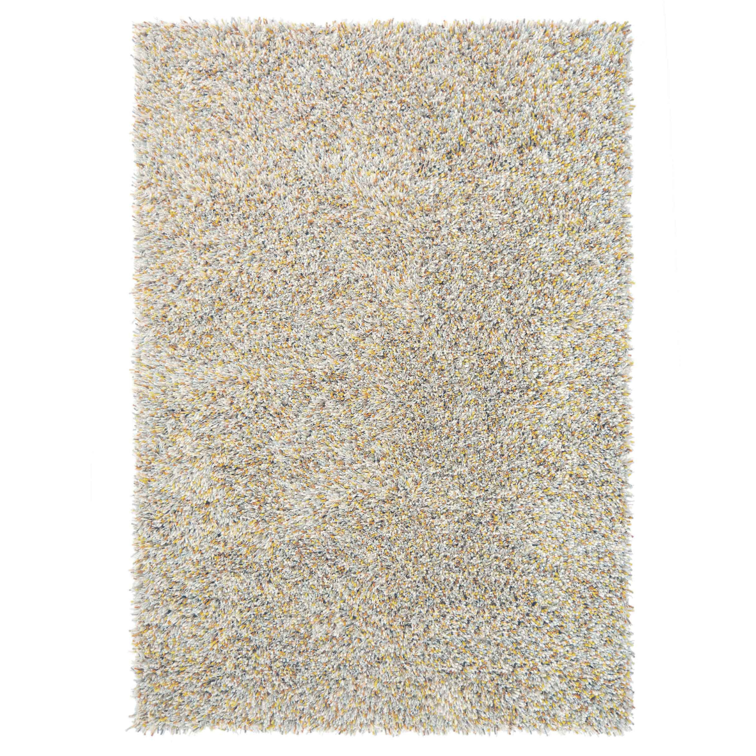 Teppich YOUNG creme-orange mit langem Flor