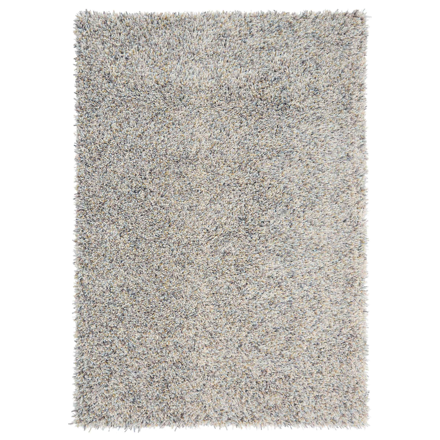YOUNG gray rug with long pile