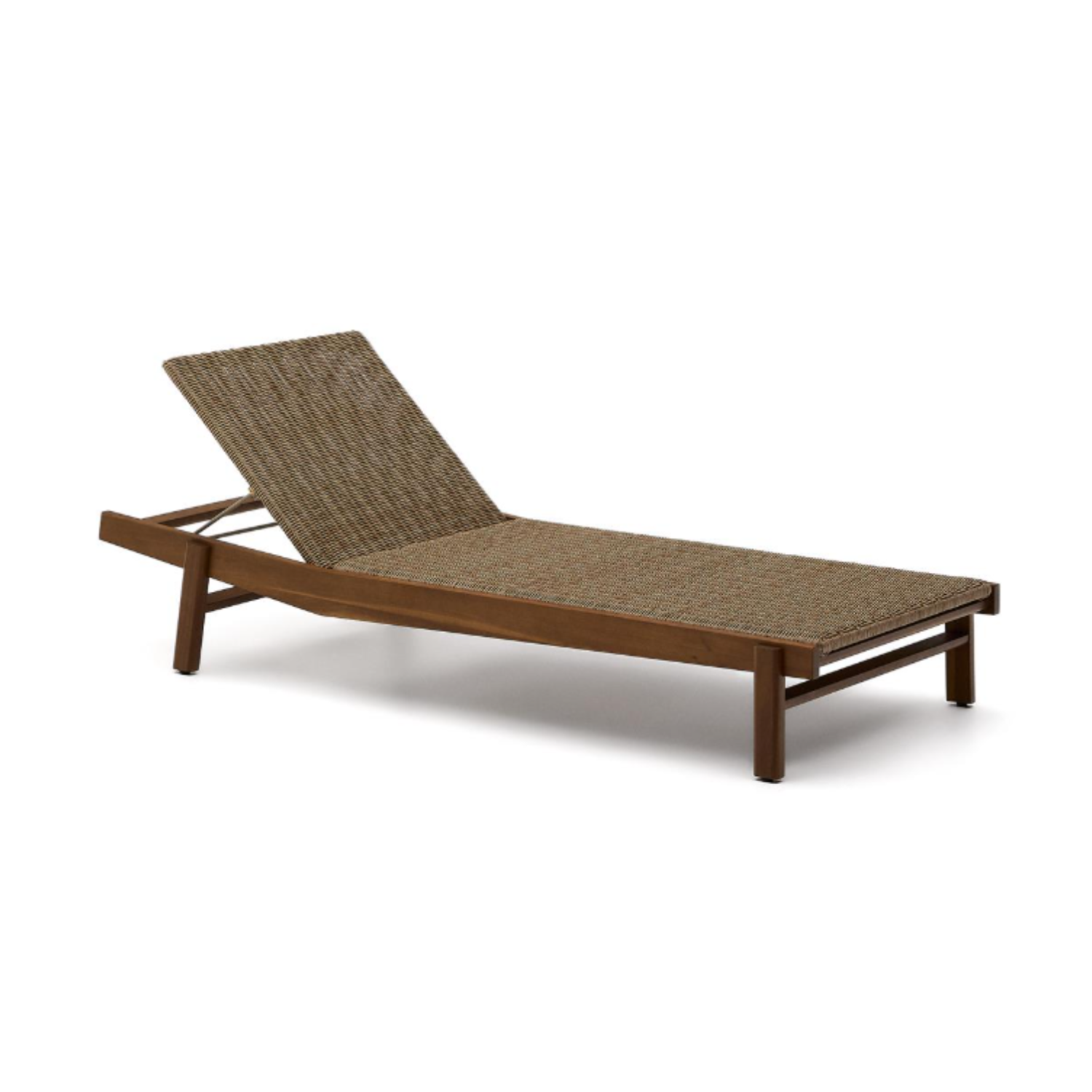 ITANI Lounge Chair, lightweight acacia wood with rattan