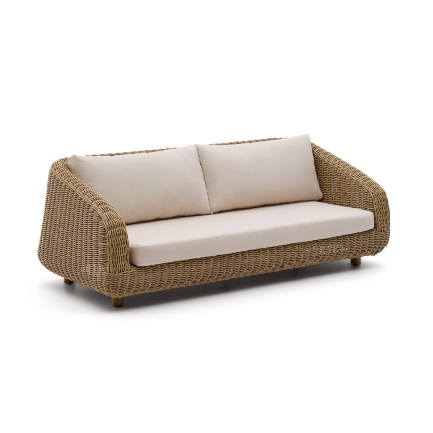 External sofa Merry synthetic rattan