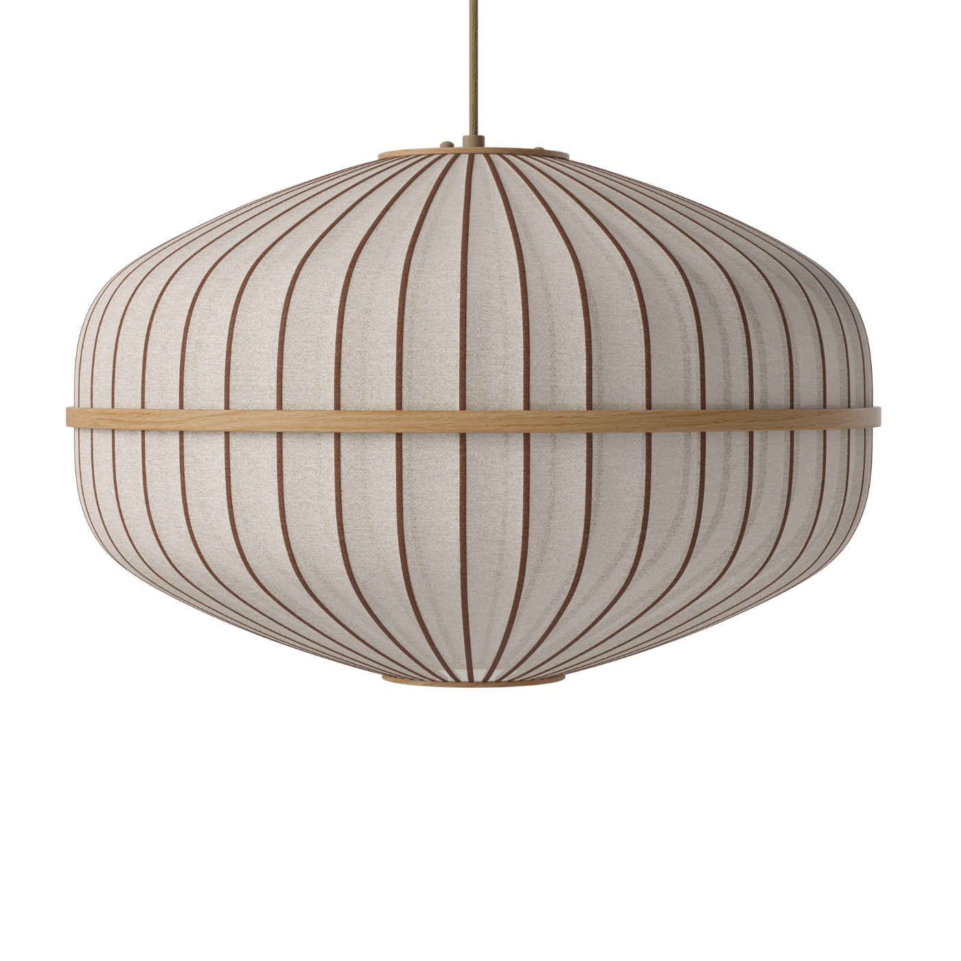 Lucén Beige hängende Lampe