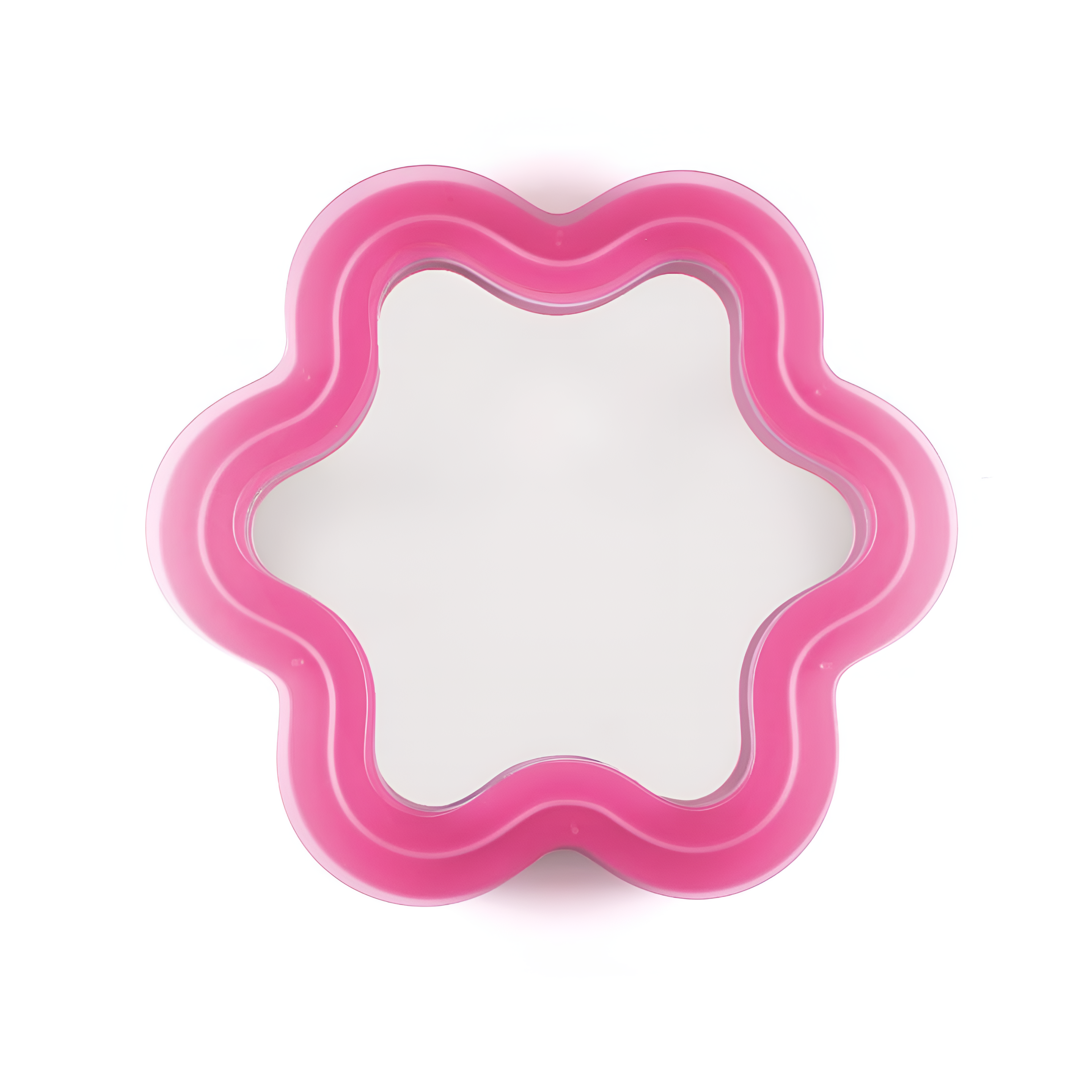 Supercurve mirror - pink flower