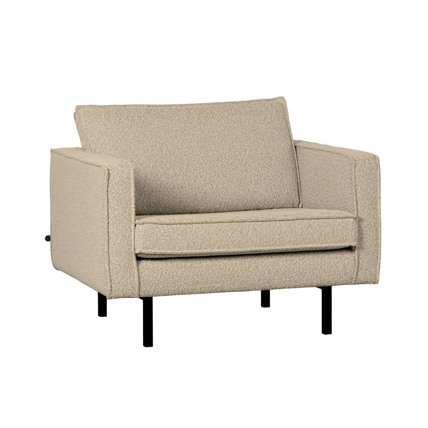 Rodeo Bouclé beige armchair