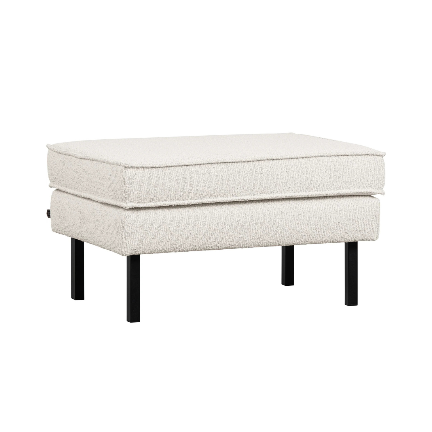 Rodeo footrest cream bouclé