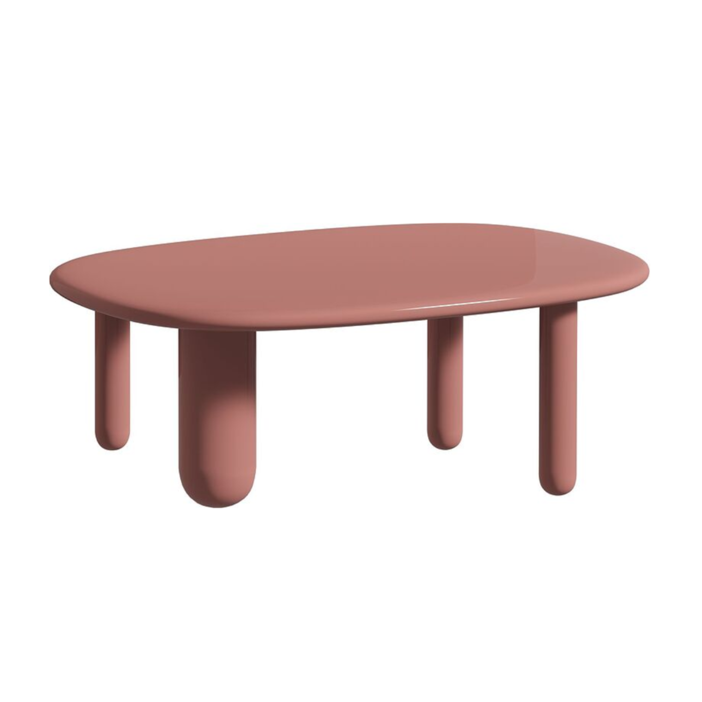 Brauner Tottori Couchtisch