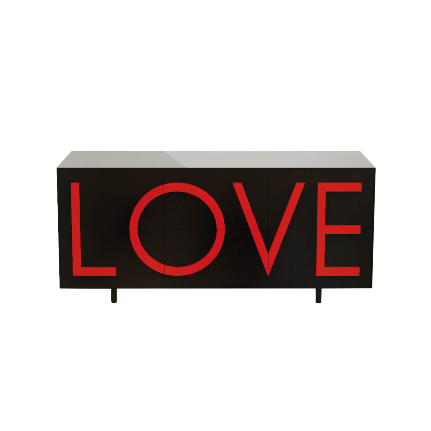 Komoda LOVE czarny – Driade