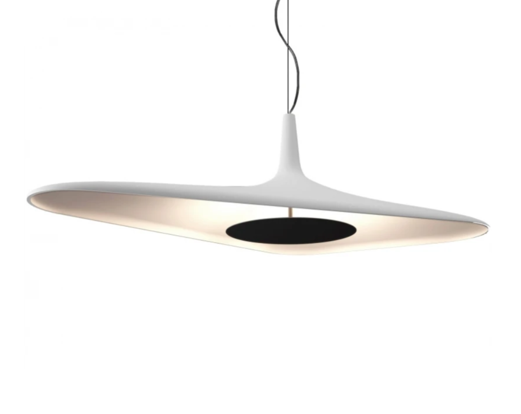 Soleil white hanging lamp