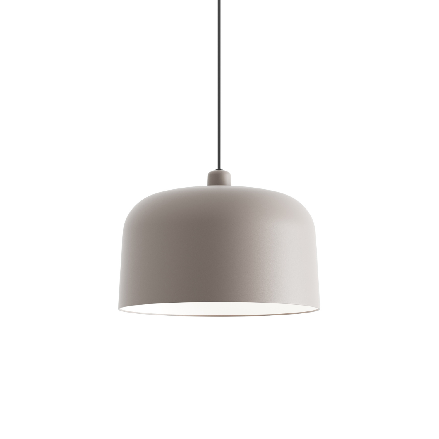 Lampa wisząca ZILE szary – Luceplan