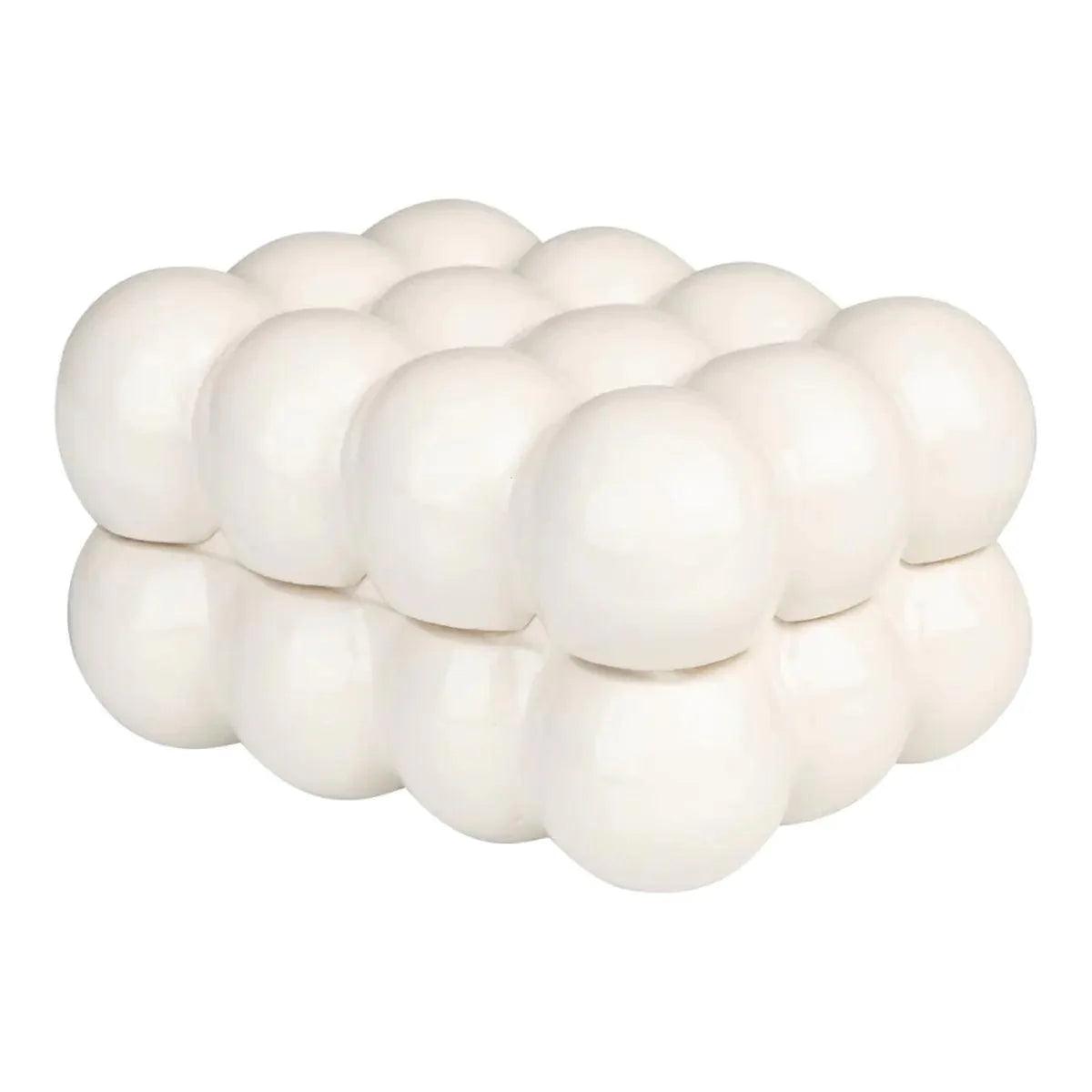 Pudełko BUBBLES kremowy Zuiver 18 cm Eye on Design